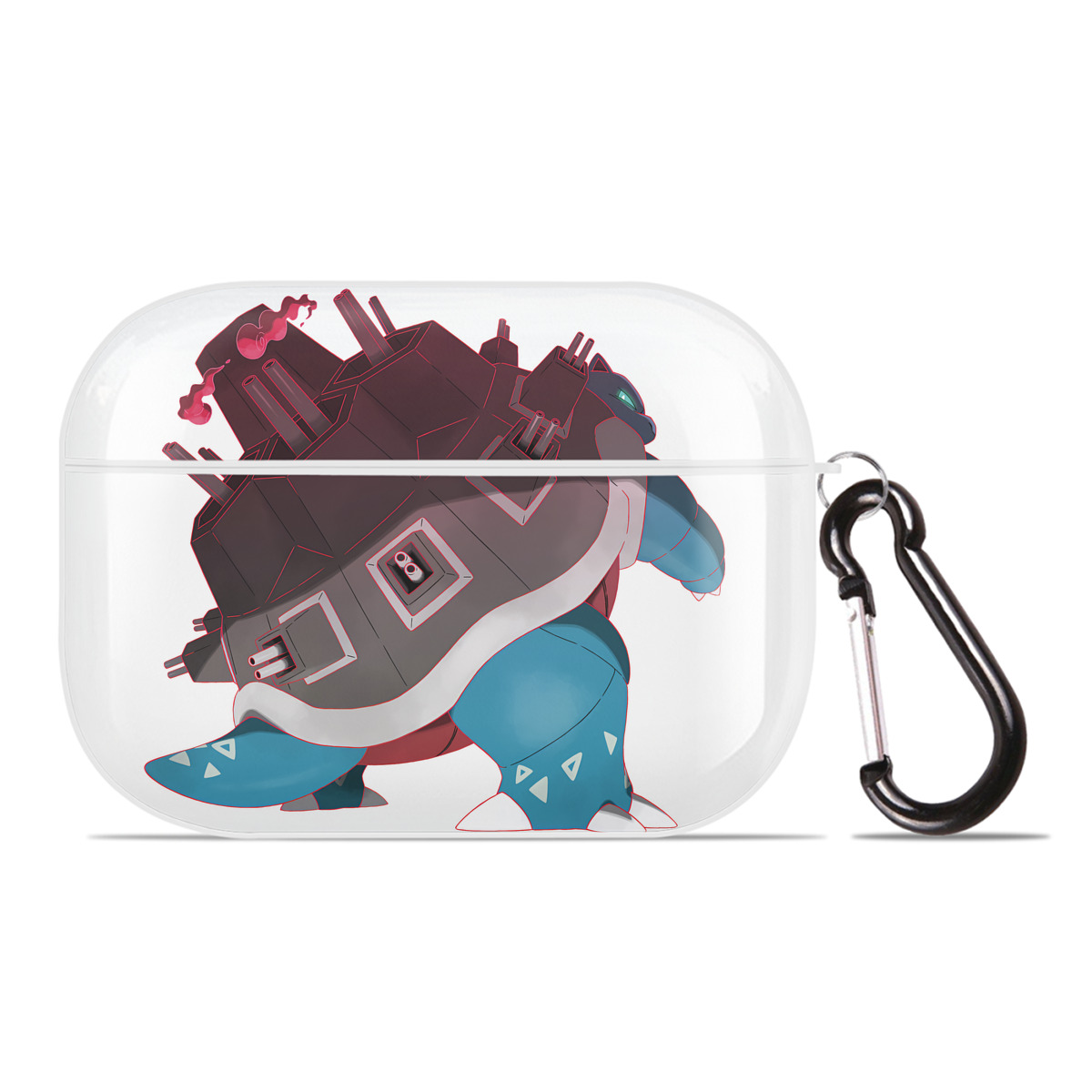 （画像用） ポケットモンスター Pokémon 【AirPods Pro用】ハードシェル保護ケース 耐衝撃・防指紋・カラビナ付き商品仕様