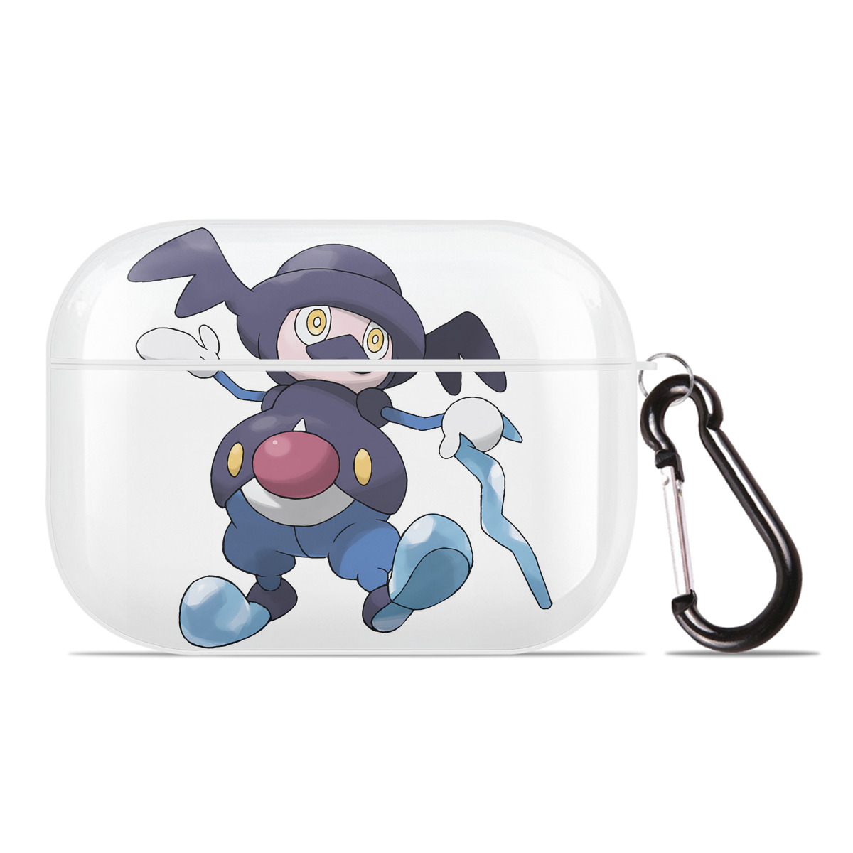 （画像用） ポケットモンスター Pokémon 【AirPods Pro用】ハードシェル保護ケース 耐衝撃・防指紋・カラビナ付き商品仕様