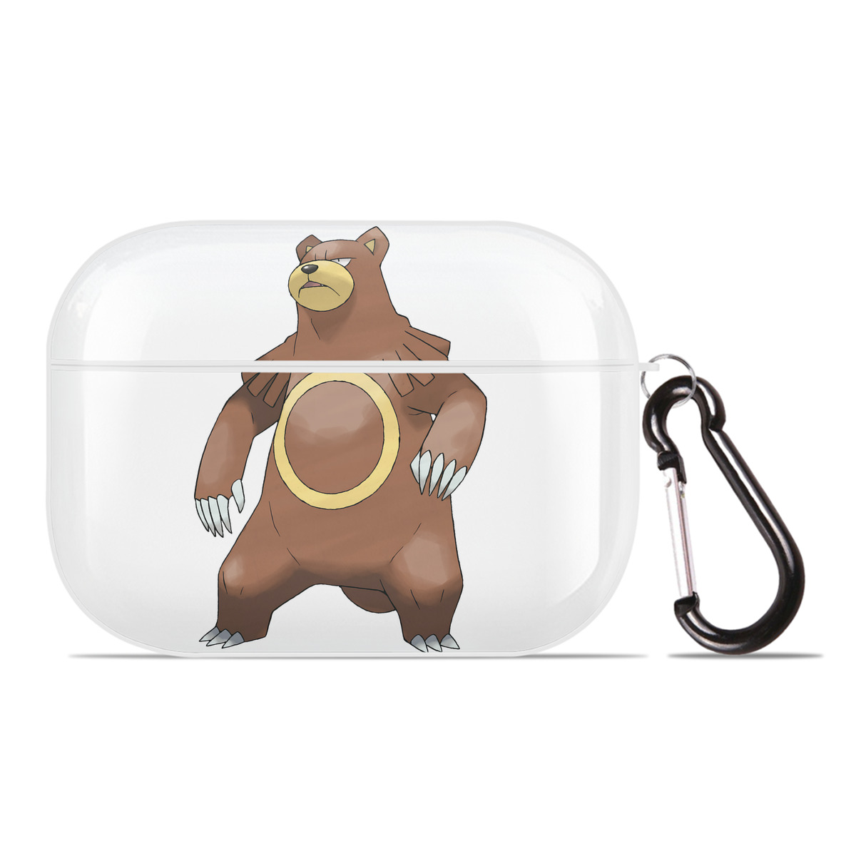 （画像用） ポケットモンスター Pokémon 【AirPods Pro用】ハードシェル保護ケース 耐衝撃・防指紋・カラビナ付き商品仕様