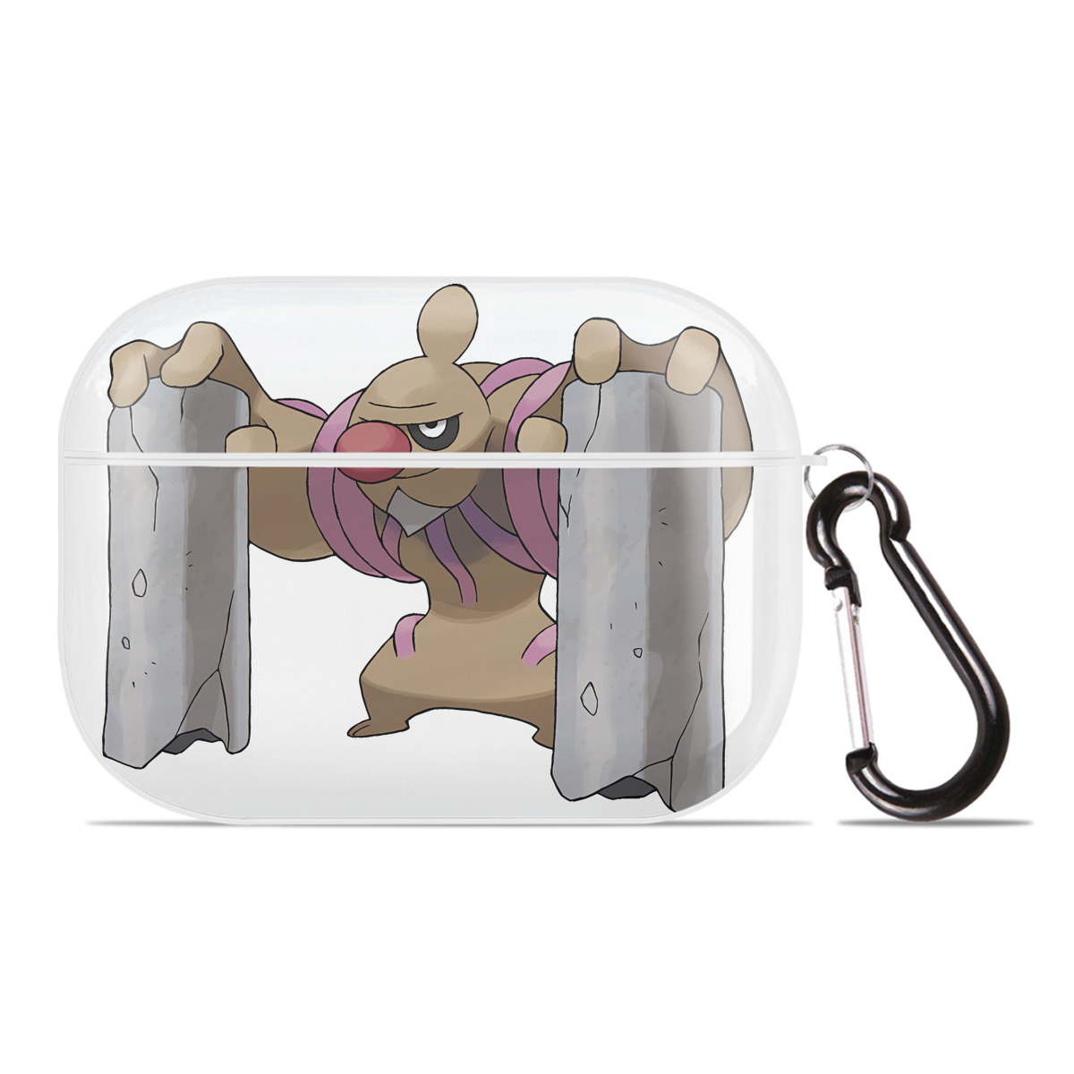 （画像用） ポケットモンスター Pokémon 【AirPods Pro用】ハードシェル保護ケース 耐衝撃・防指紋・カラビナ付き商品仕様