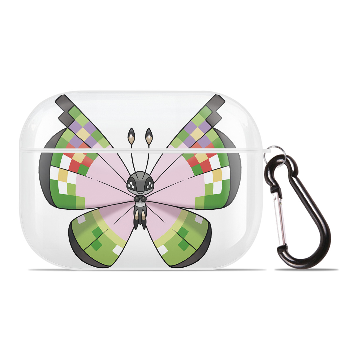 （画像用） ポケットモンスター Pokémon 【AirPods Pro用】ハードシェル保護ケース 耐衝撃・防指紋・カラビナ付き商品仕様
