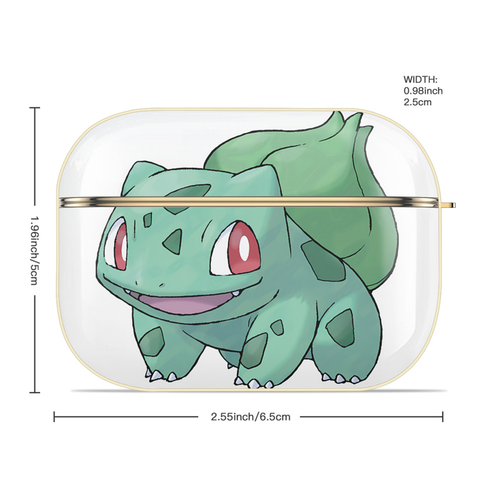 ポケットモンスター Pokémon 【AirPods Pro用】ハードシェル保護ケース｜耐衝撃・防指紋・カラビナ付き商品仕様