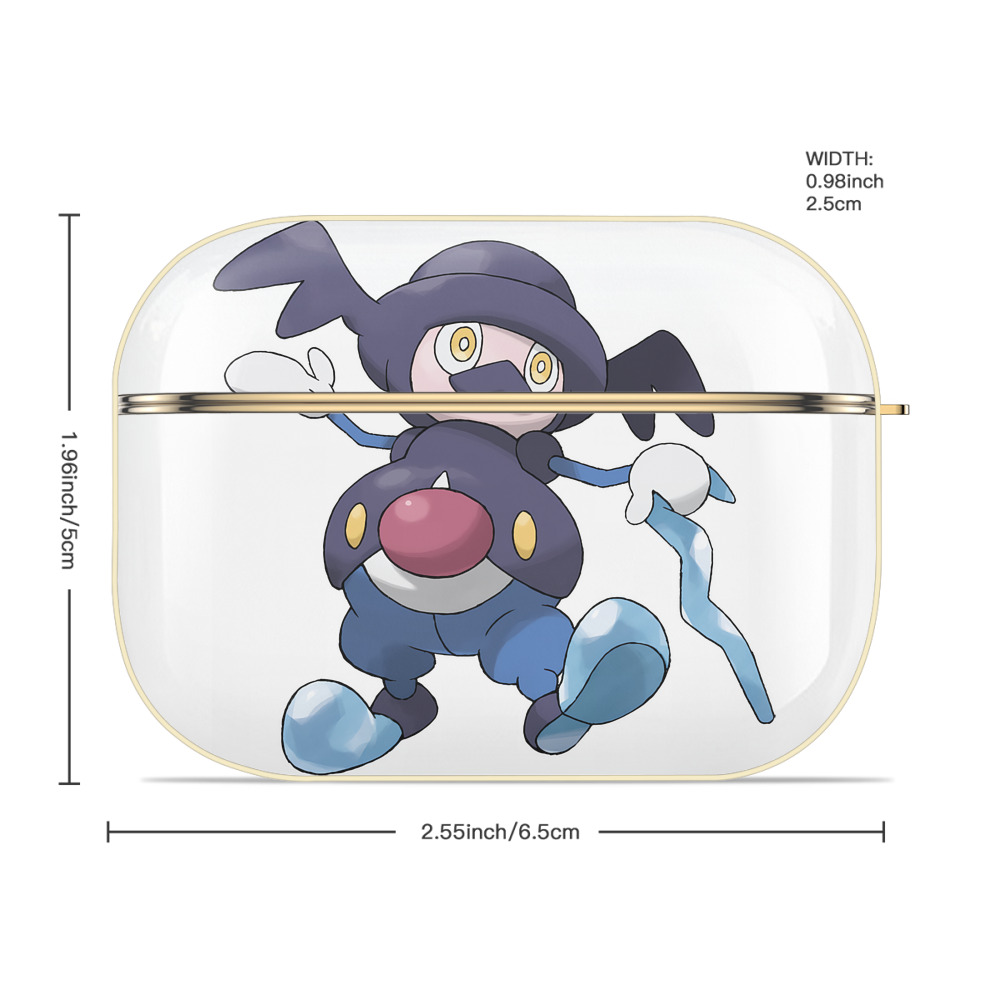 ポケットモンスター Pokémon 【AirPods Pro用】ハードシェル保護ケース｜耐衝撃・防指紋・カラビナ付き商品仕様