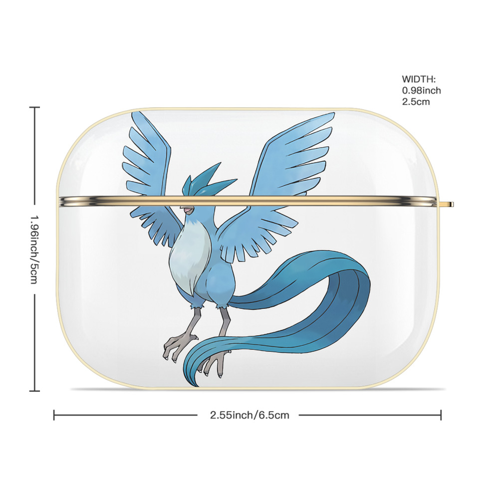 ポケットモンスター Pokémon 【AirPods Pro用】ハードシェル保護ケース｜耐衝撃・防指紋・カラビナ付き商品仕様