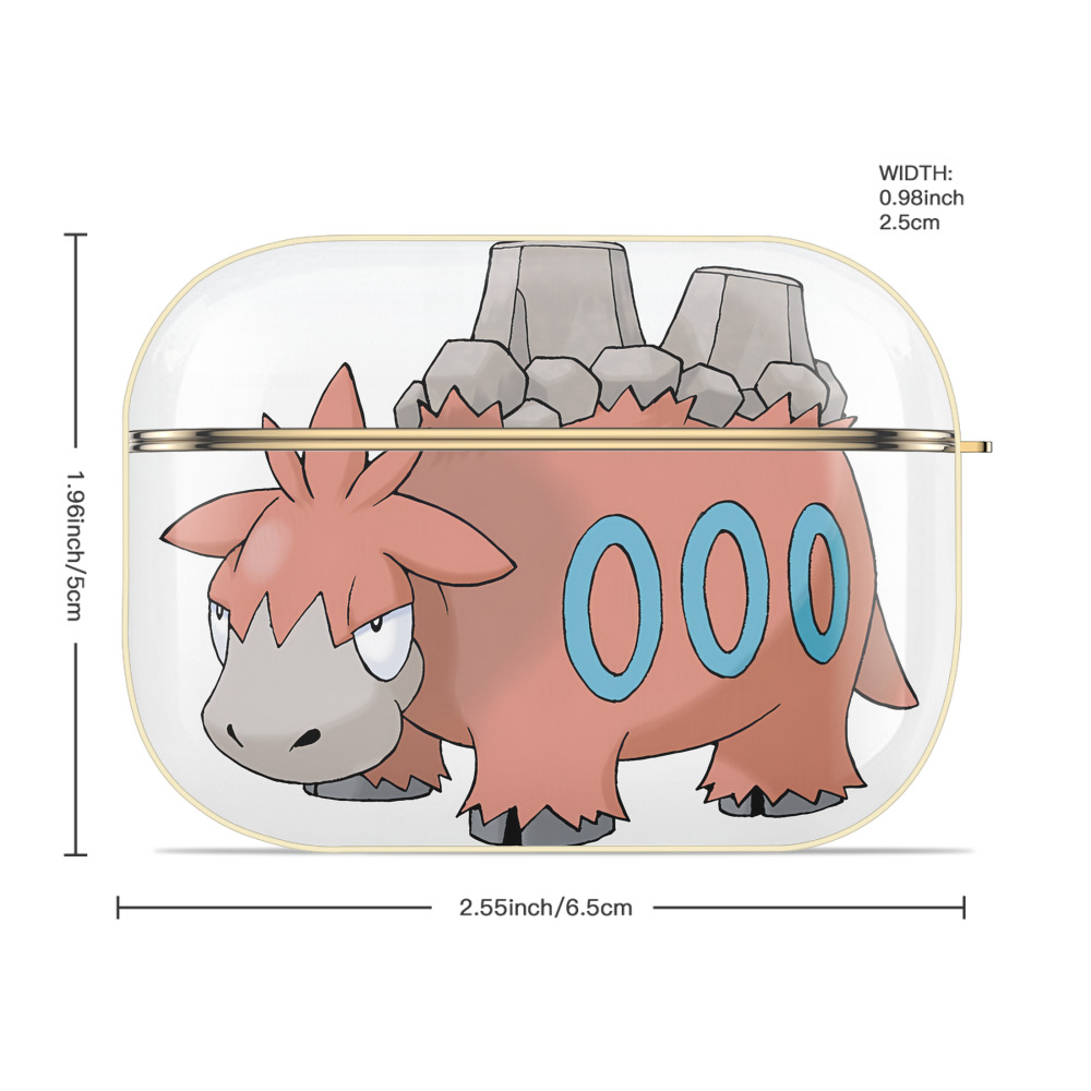 ポケットモンスター Pokémon 【AirPods Pro用】ハードシェル保護ケース｜耐衝撃・防指紋・カラビナ付き商品仕様