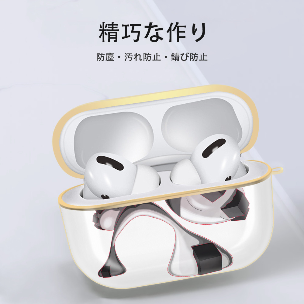 ポケットモンスター Pokémon 【AirPods Pro用】ハードシェル保護ケース｜耐衝撃・防指紋・カラビナ付き商品仕様