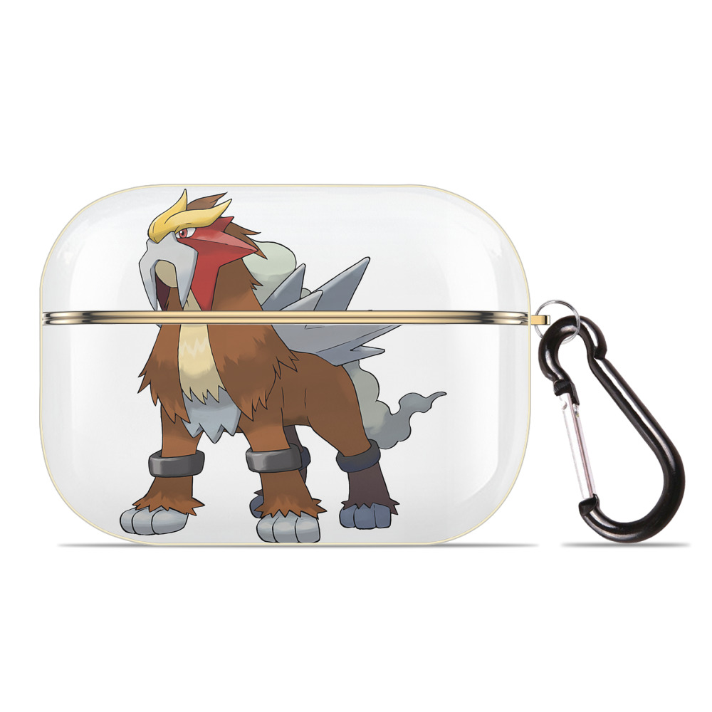 （画像用） ポケットモンスター Pokémon 【AirPods Pro用】ハードシェル保護ケース｜耐衝撃・防指紋・カラビナ付き商品仕様