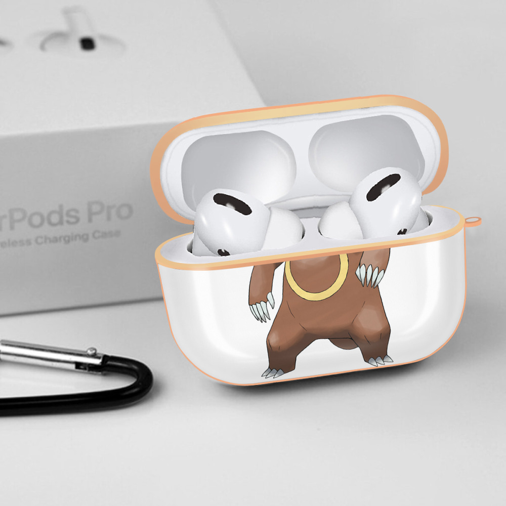 ポケットモンスター Pokémon 【AirPods Pro用】ハードシェル保護ケース｜耐衝撃・防指紋・カラビナ付き商品仕様