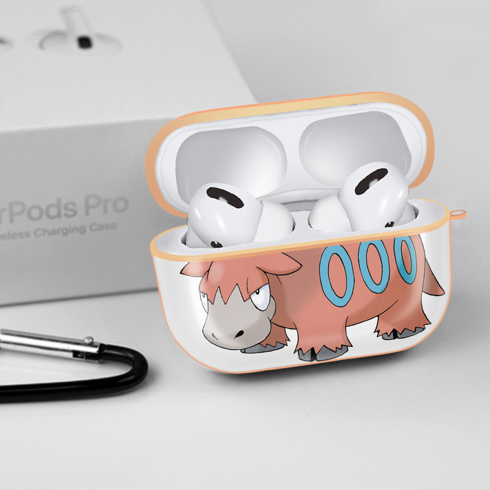 ポケットモンスター Pokémon 【AirPods Pro用】ハードシェル保護ケース｜耐衝撃・防指紋・カラビナ付き商品仕様