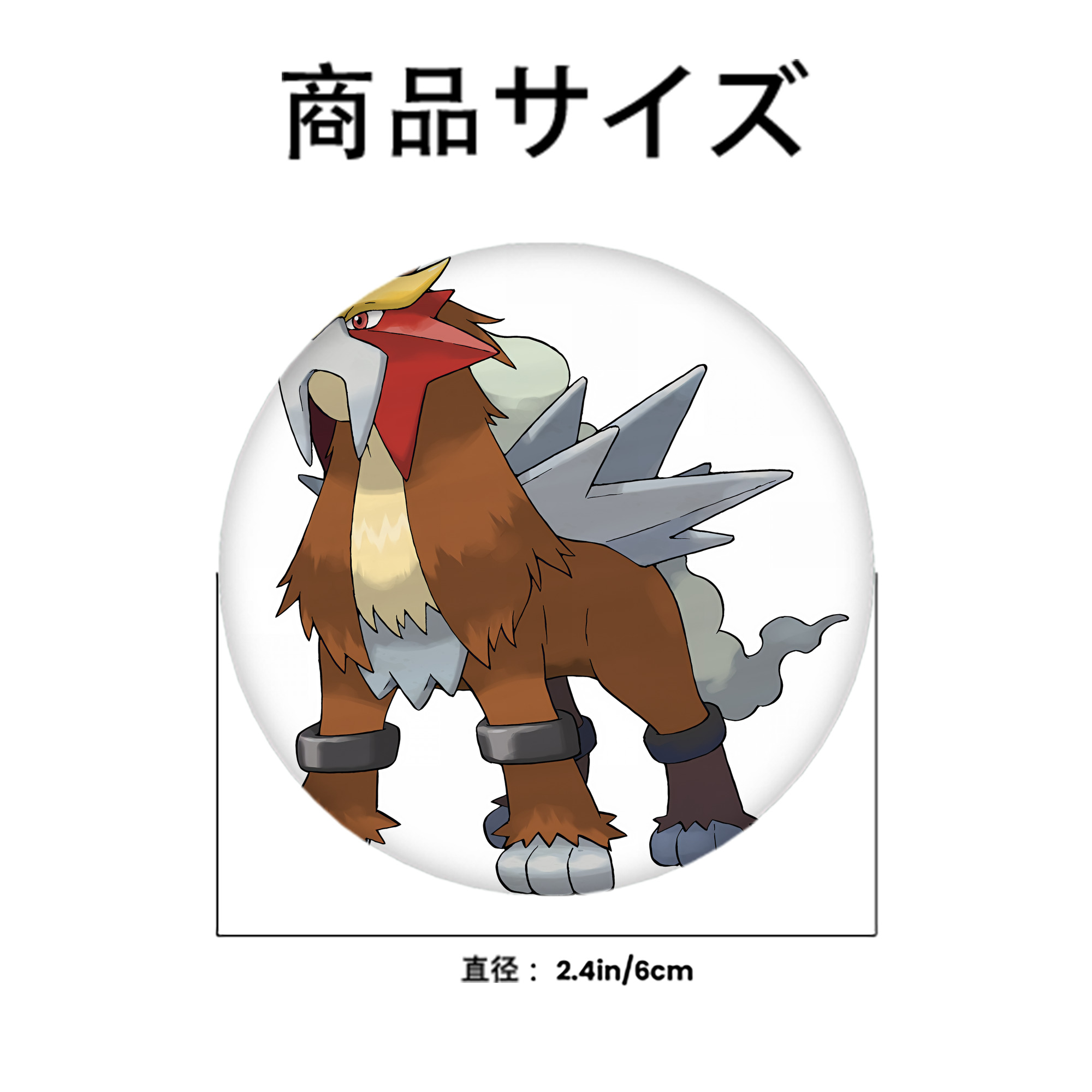 ポケットモンスター Pokémon 6cm 缶バッジ 複数セット