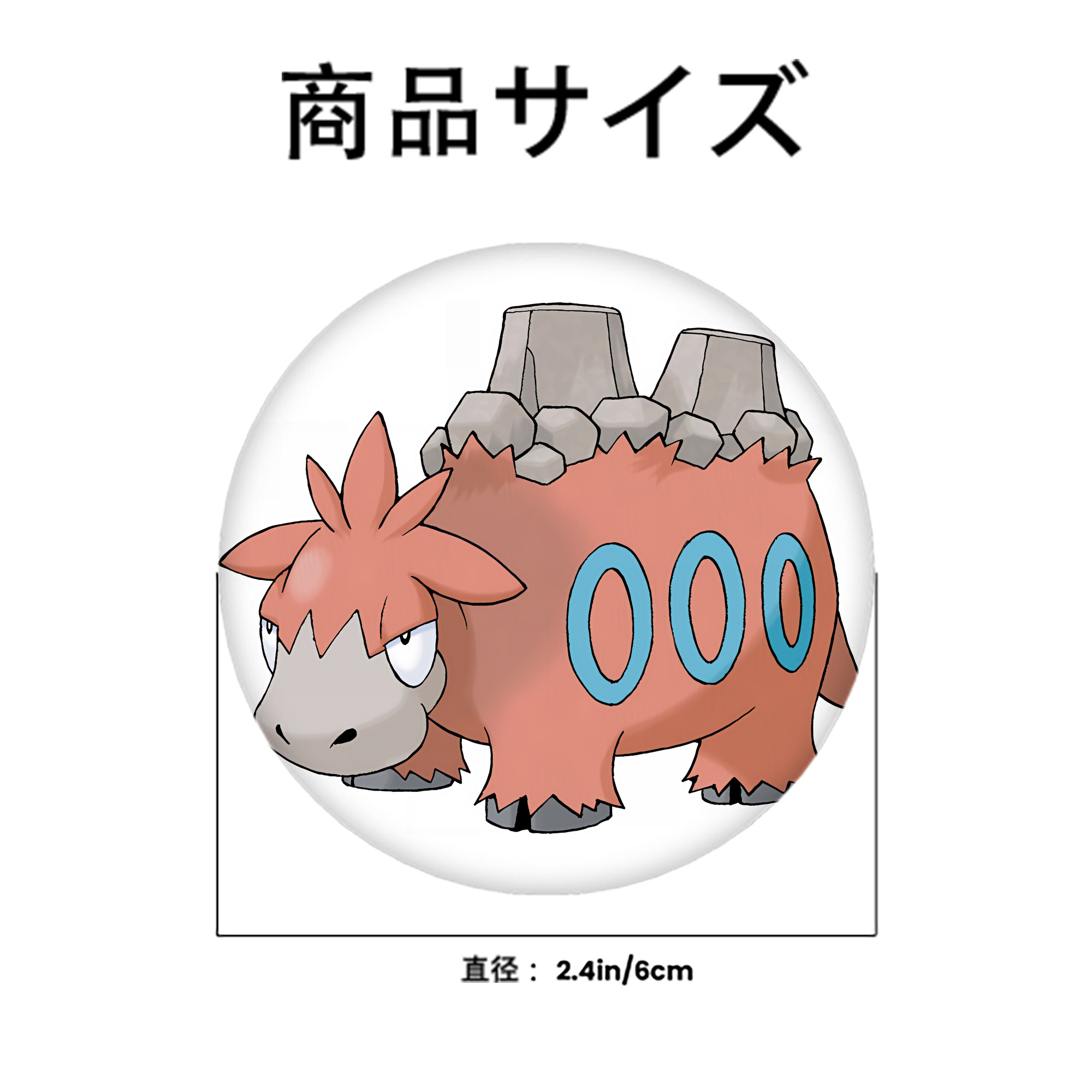 ポケットモンスター Pokémon 6cm 缶バッジ 複数セット