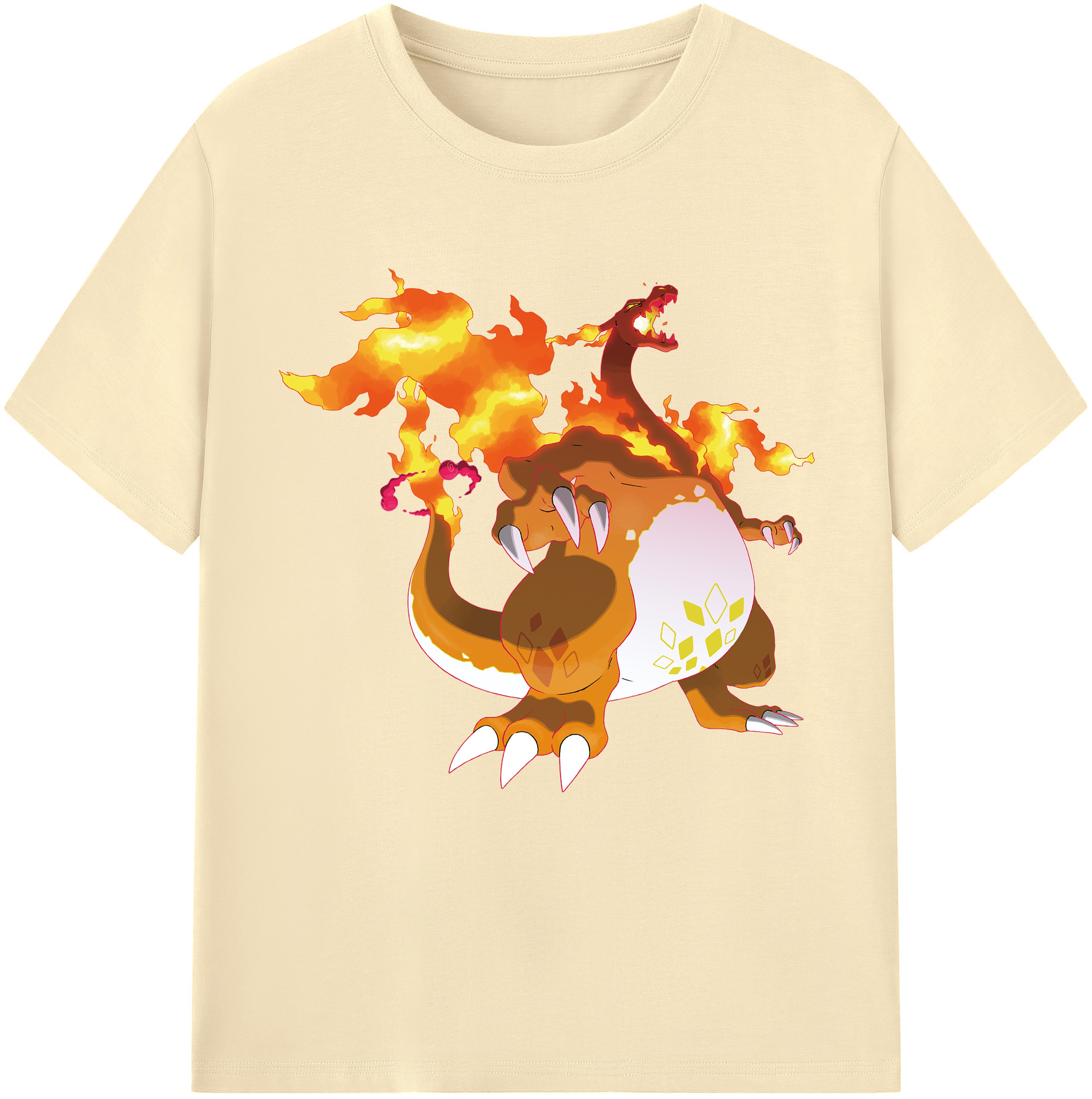 （画像用） ポケットモンスター Pokémon 綿100％半袖Tシャツ（フロントプリント）