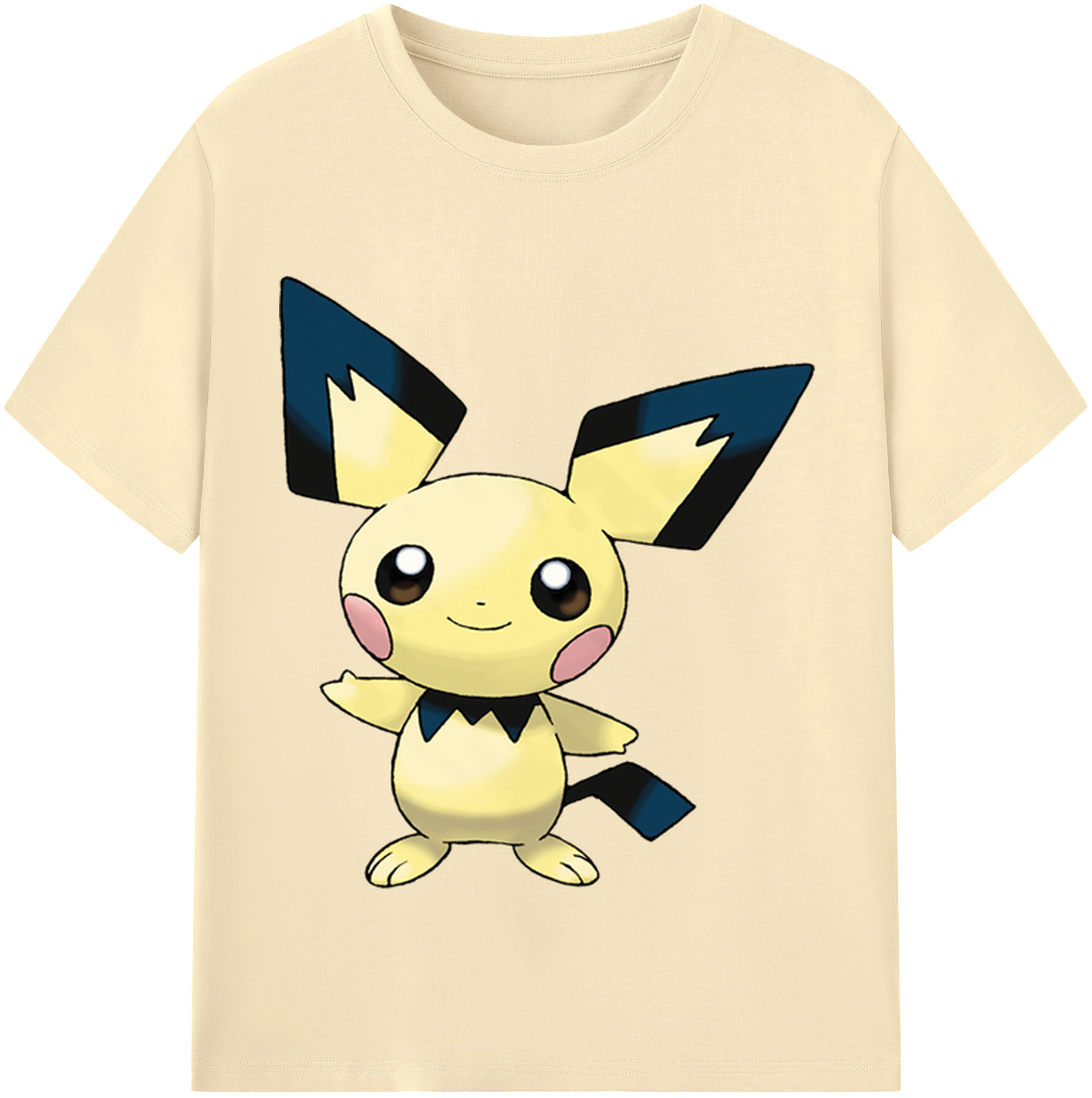 （画像用） ポケットモンスター Pokémon 綿100％半袖Tシャツ（フロントプリント）