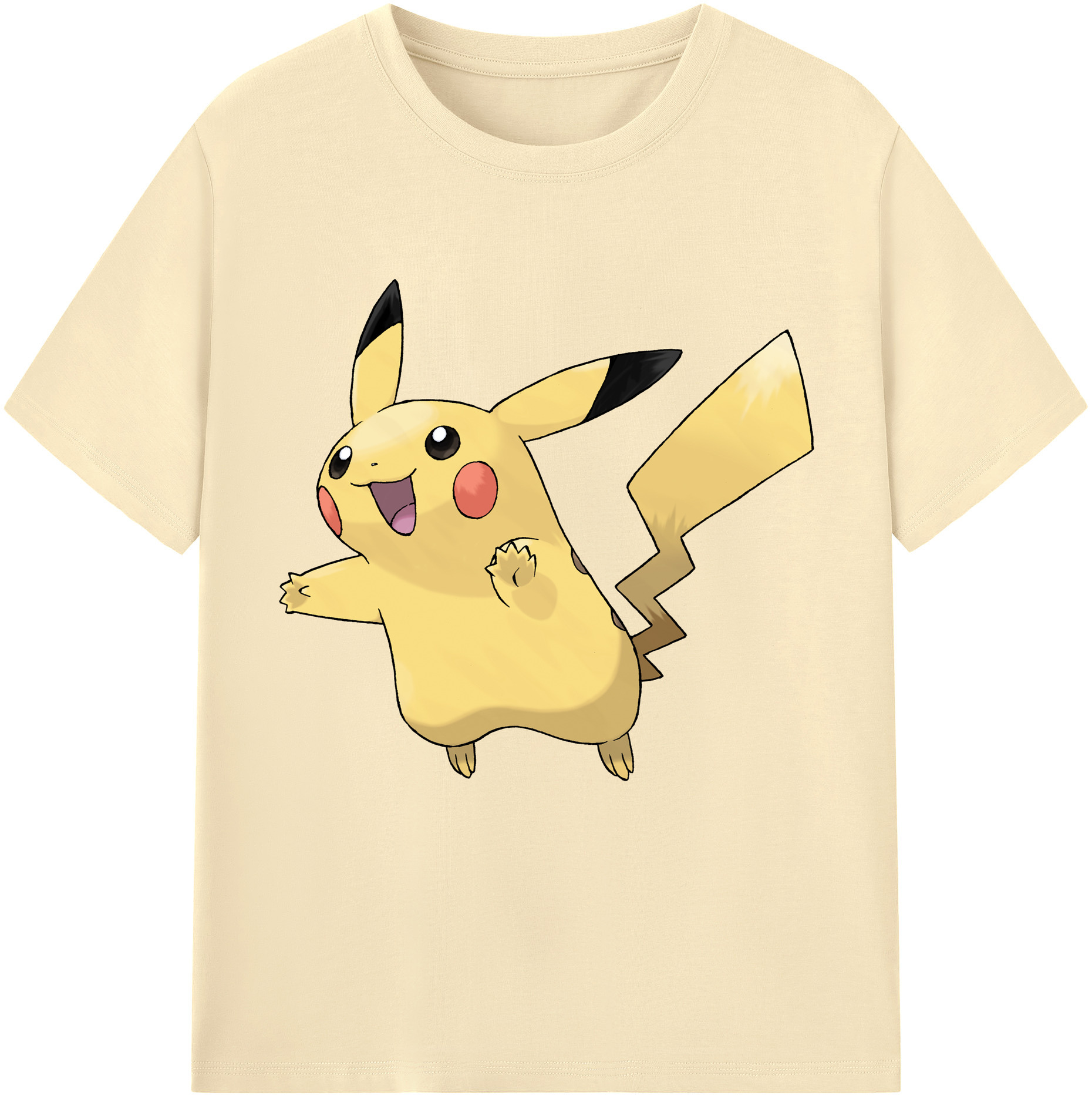 （画像用） ポケットモンスター Pokémon 綿100％半袖Tシャツ（フロントプリント）