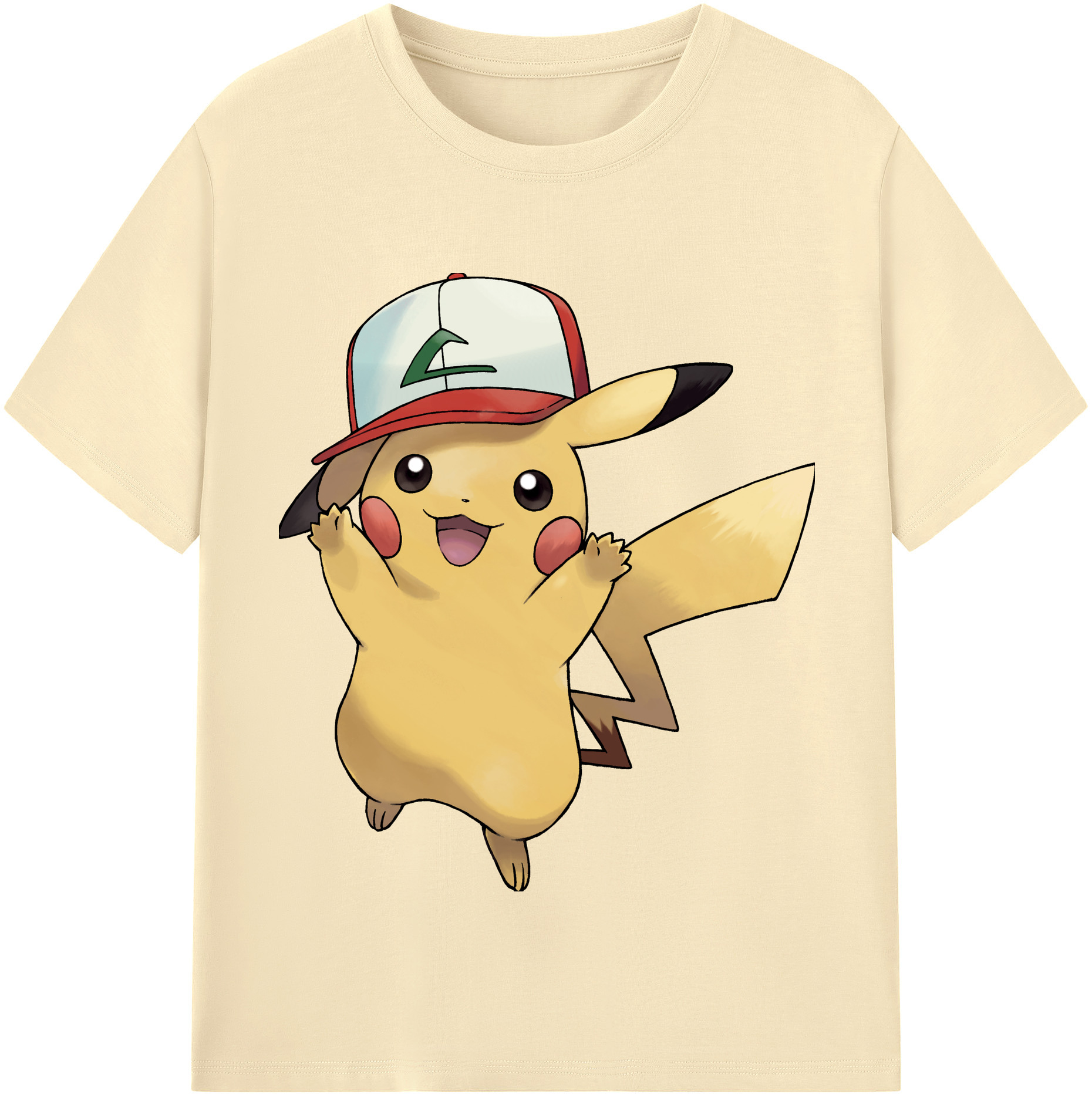 （画像用） ポケットモンスター Pokémon 綿100％半袖Tシャツ（フロントプリント）