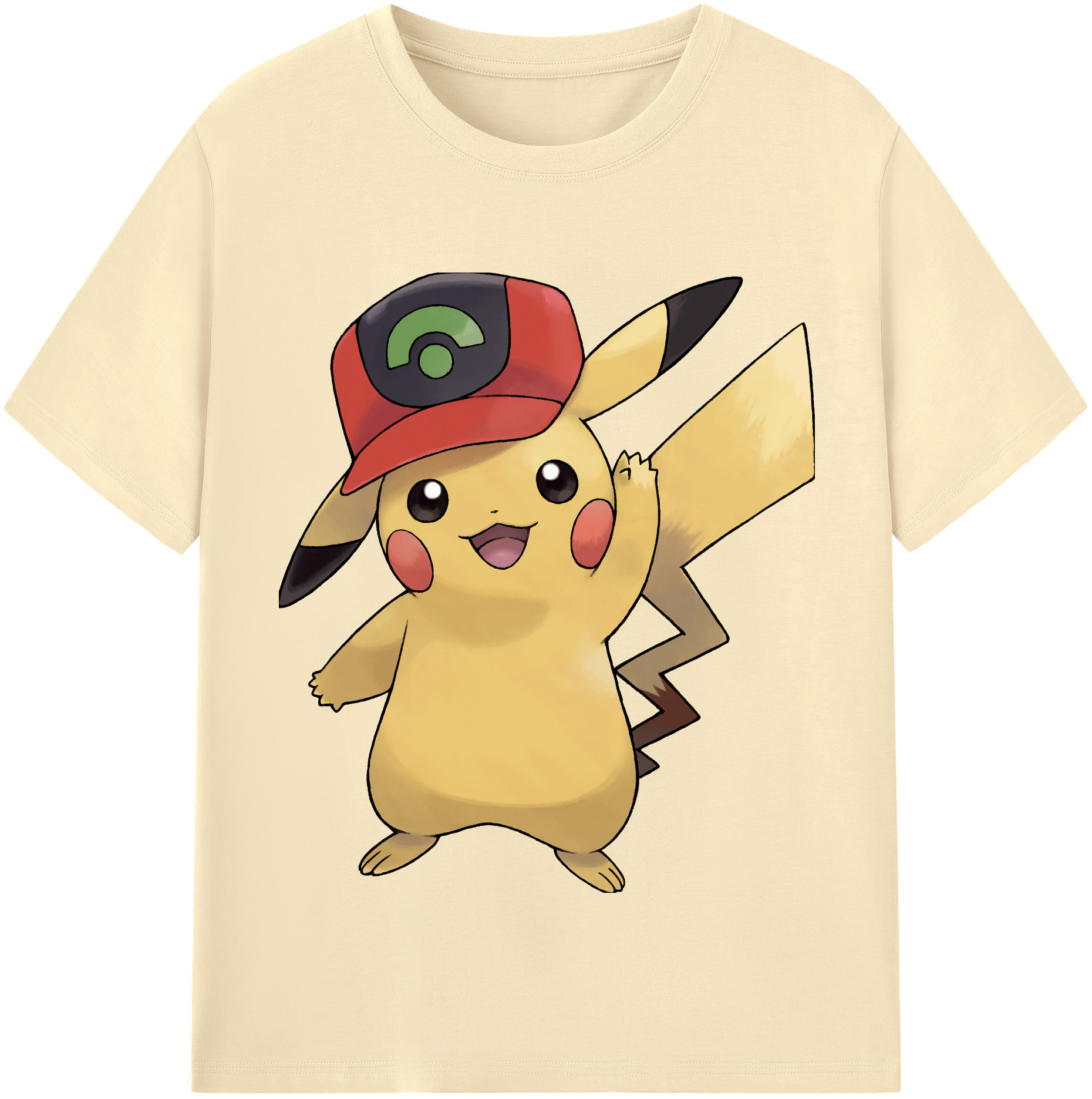 （画像用） ポケットモンスター Pokémon 綿100％半袖Tシャツ（フロントプリント）