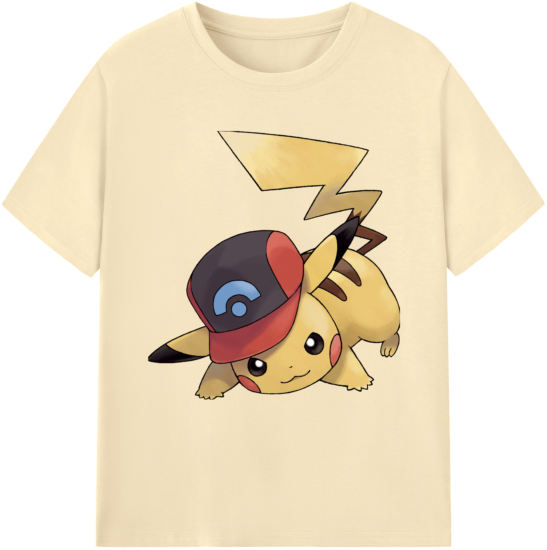 （画像用） ポケットモンスター Pokémon 綿100％半袖Tシャツ（フロントプリント）