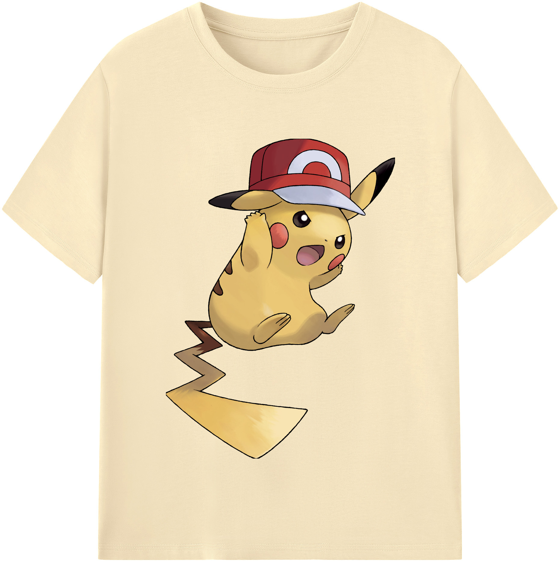 （画像用） ポケットモンスター Pokémon 綿100％半袖Tシャツ（フロントプリント）