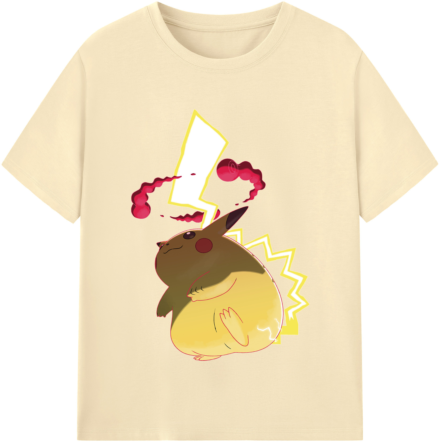（画像用） ポケットモンスター Pokémon 綿100％半袖Tシャツ（フロントプリント）