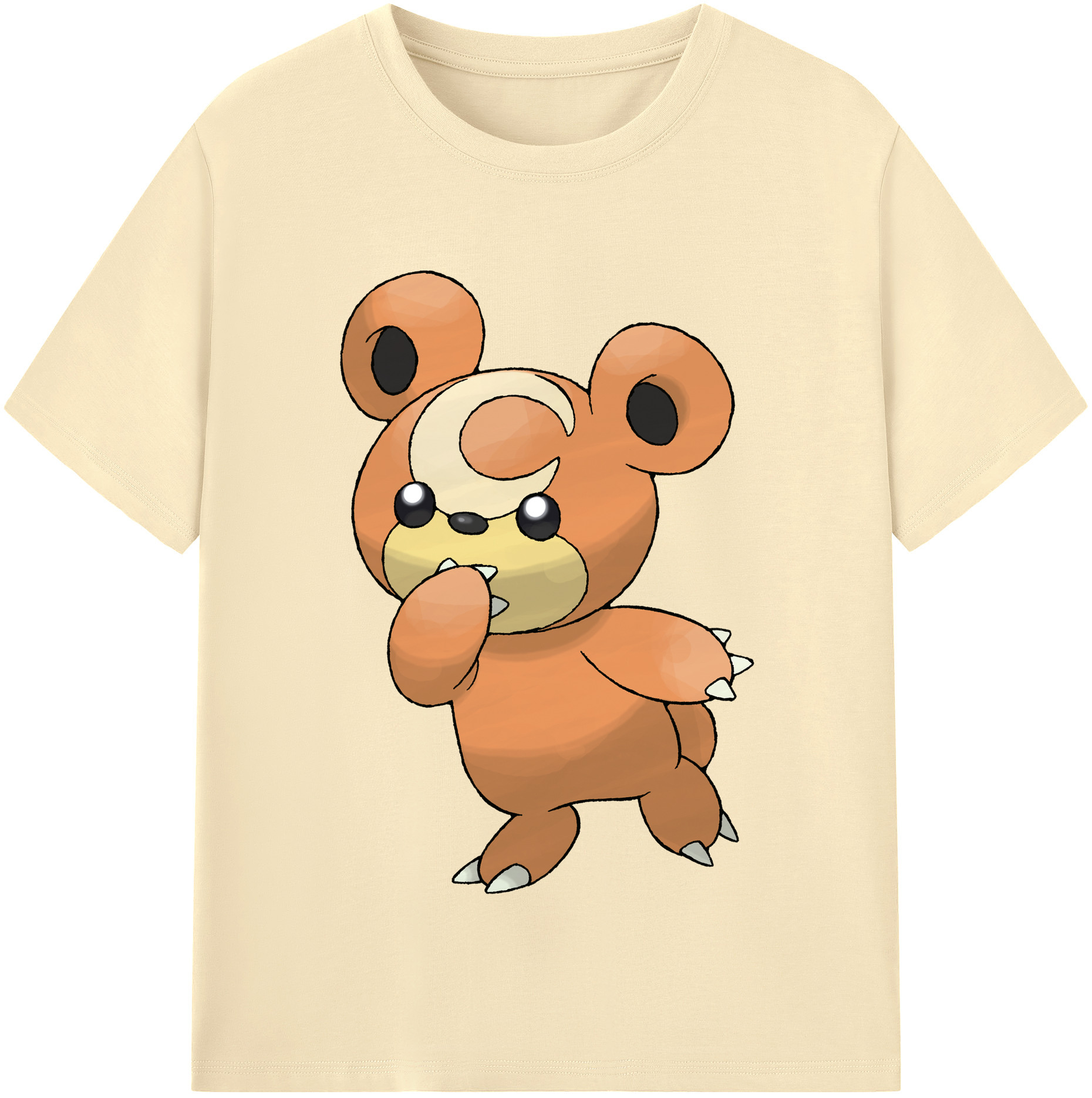 （画像用） ポケットモンスター Pokémon 綿100％半袖Tシャツ（フロントプリント）