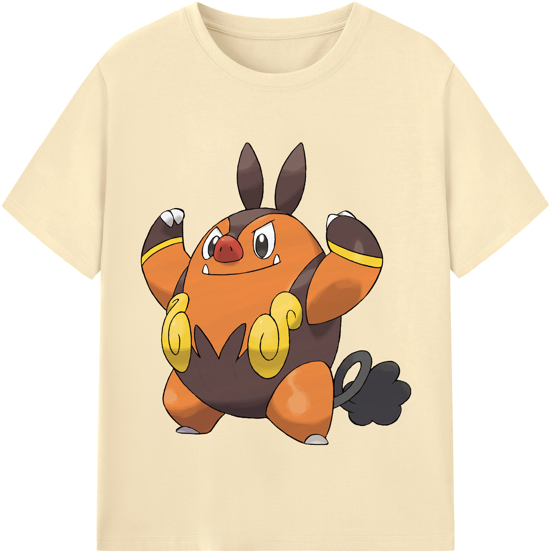 （画像用） ポケットモンスター Pokémon 綿100％半袖Tシャツ（フロントプリント）