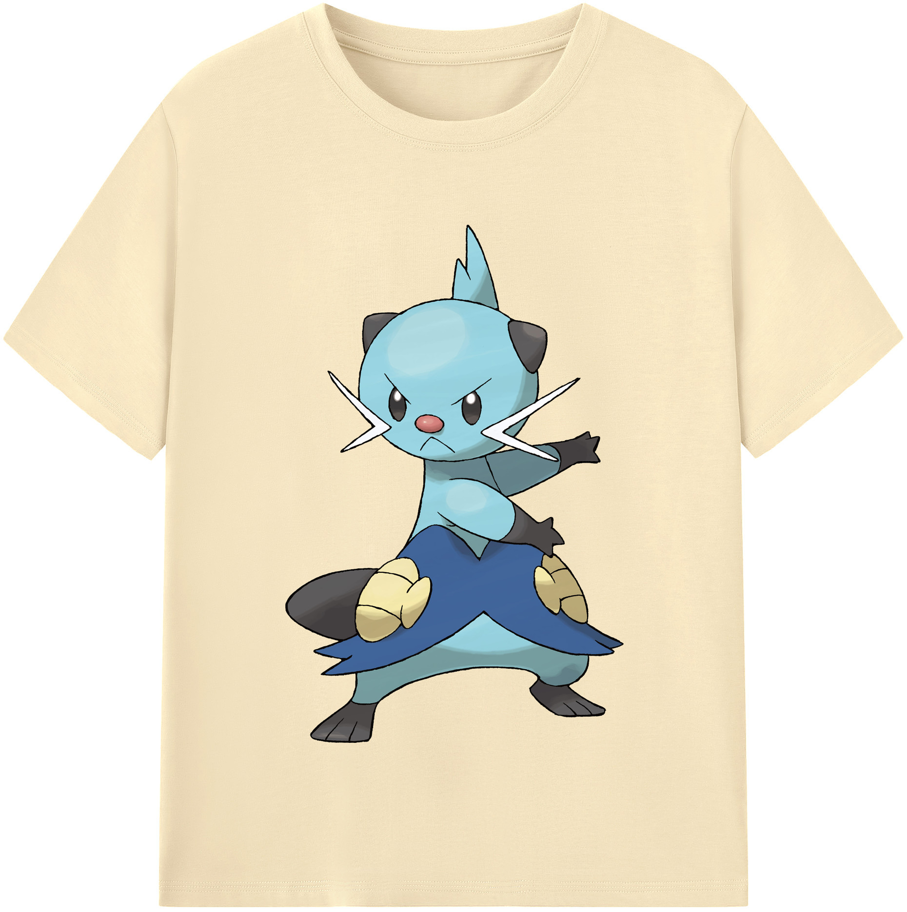 （画像用） ポケットモンスター Pokémon 綿100％半袖Tシャツ（フロントプリント）