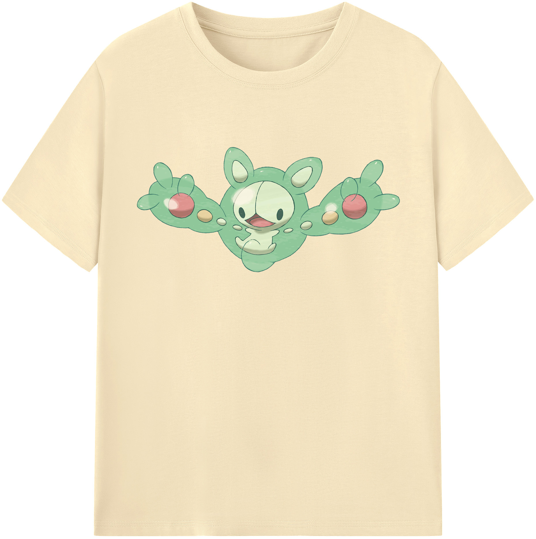 （画像用） ポケットモンスター Pokémon 綿100％半袖Tシャツ（フロントプリント）