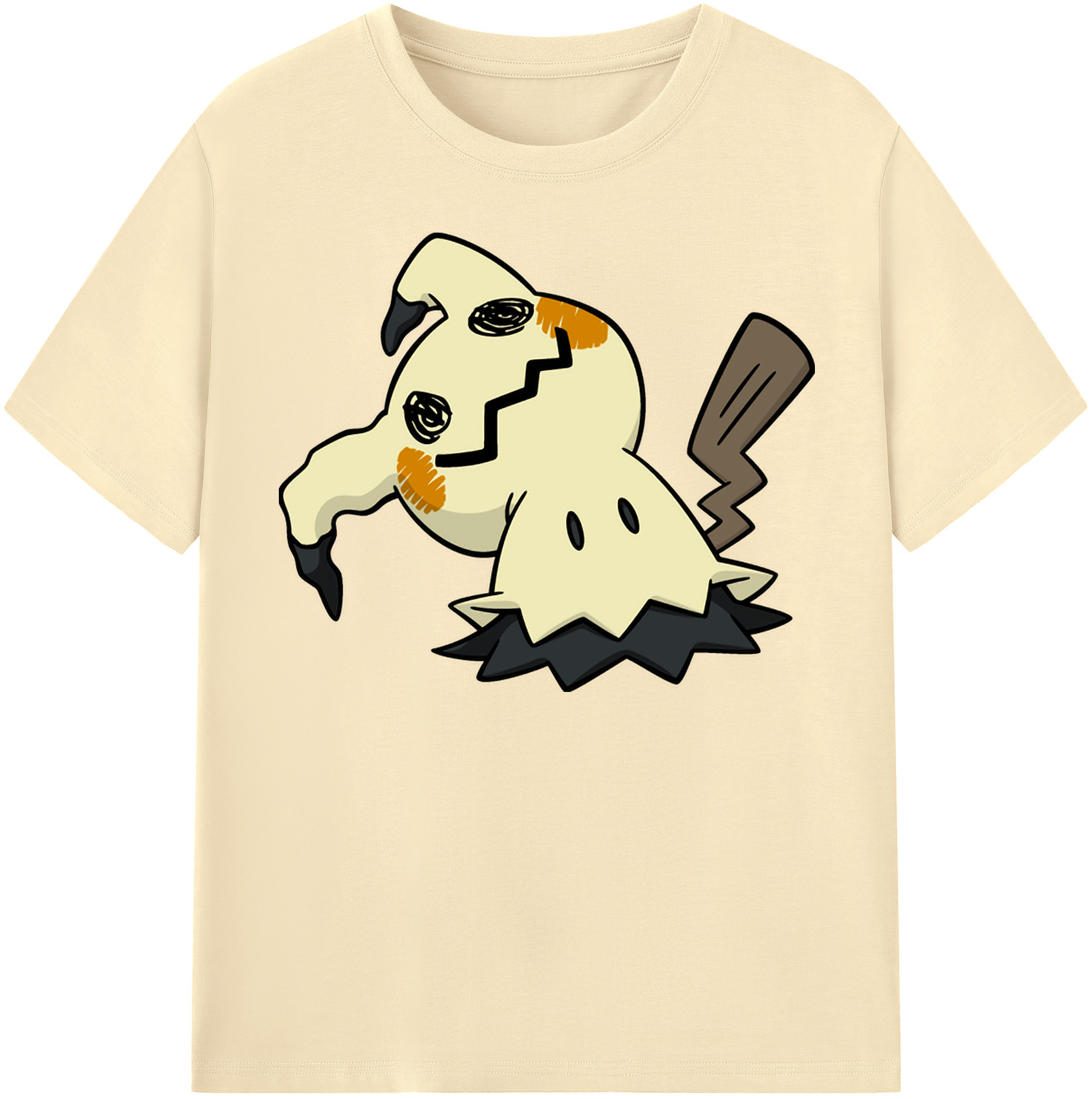 （画像用） ポケットモンスター Pokémon 綿100％半袖Tシャツ（フロントプリント）