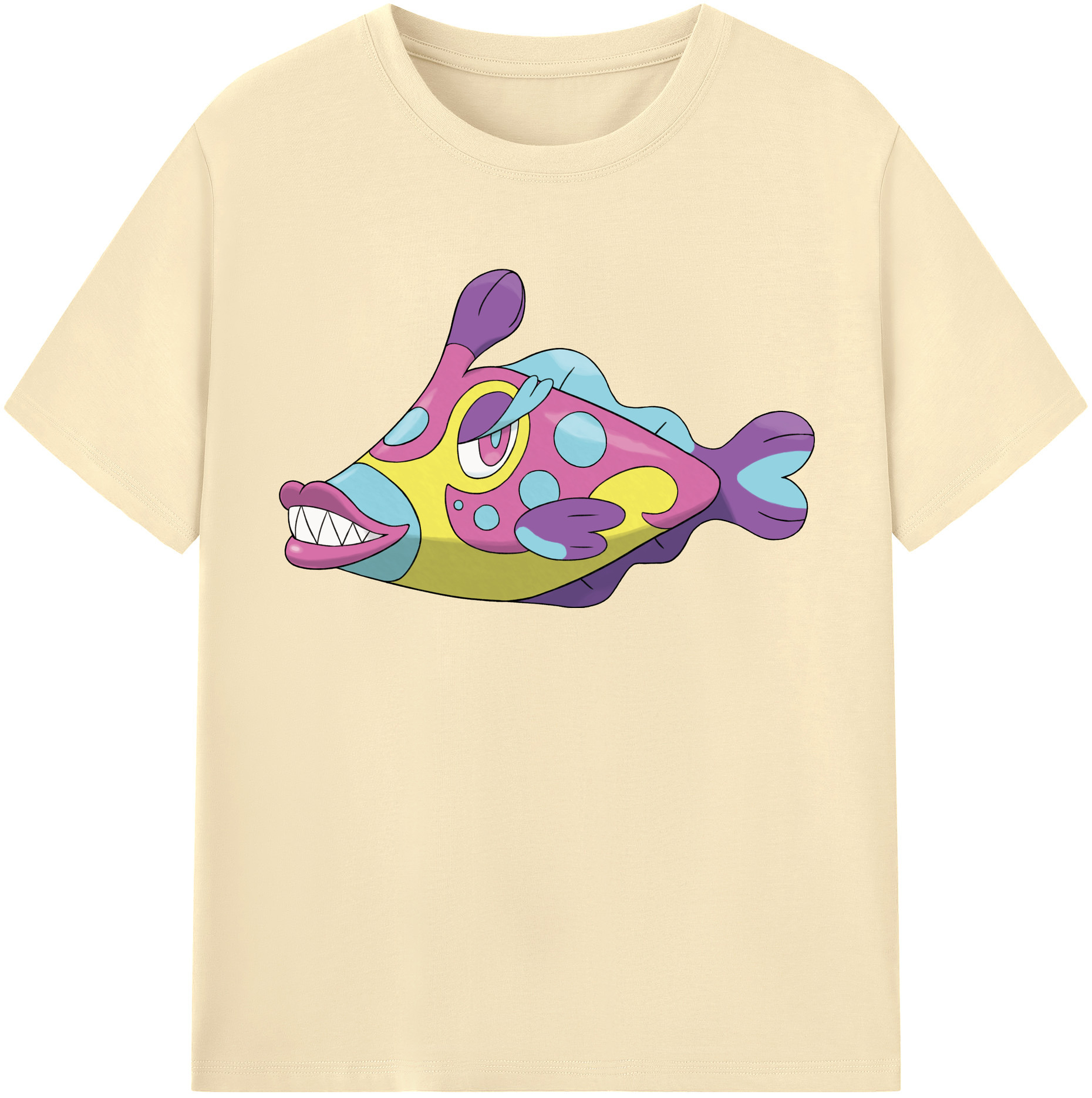 （画像用） ポケットモンスター Pokémon 綿100％半袖Tシャツ（フロントプリント）