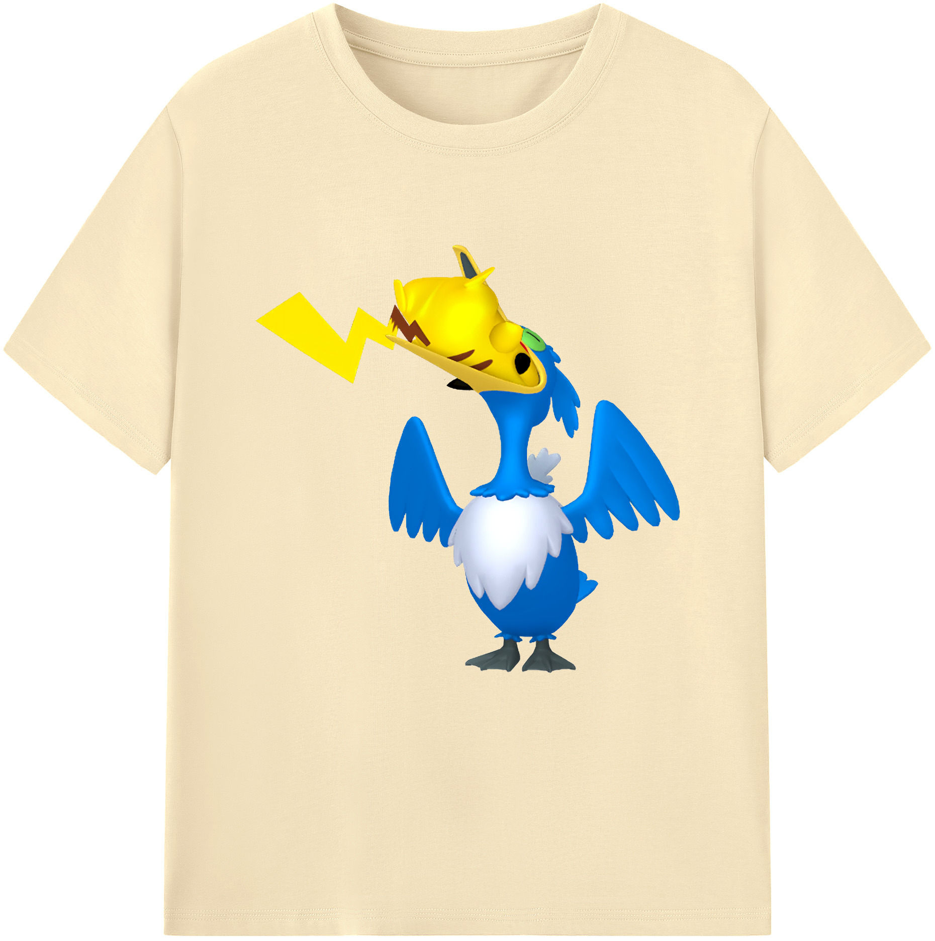 （画像用） ポケットモンスター Pokémon 綿100％半袖Tシャツ（フロントプリント）