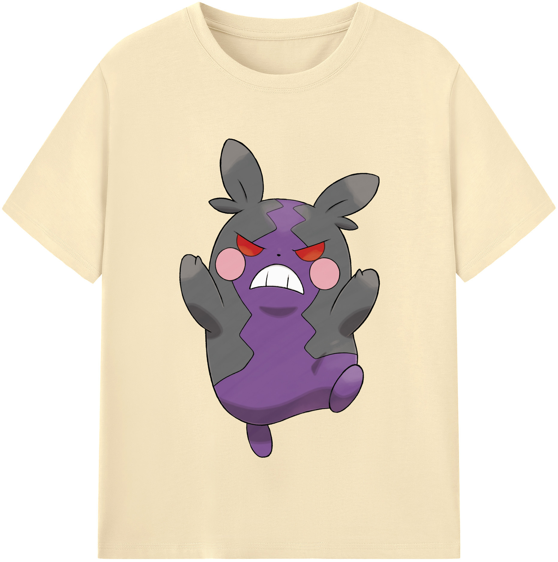 （画像用） ポケットモンスター Pokémon 綿100％半袖Tシャツ（フロントプリント）