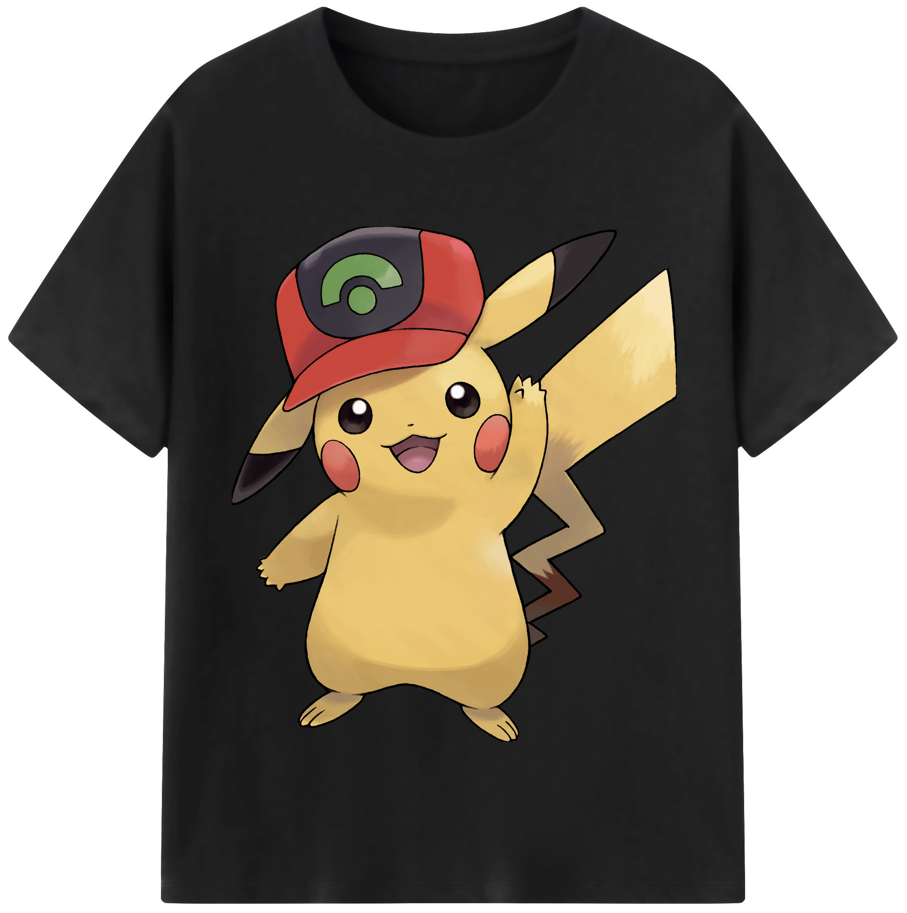 （画像用） ポケットモンスター Pokémon 綿100％半袖Tシャツ（フロントプリント）