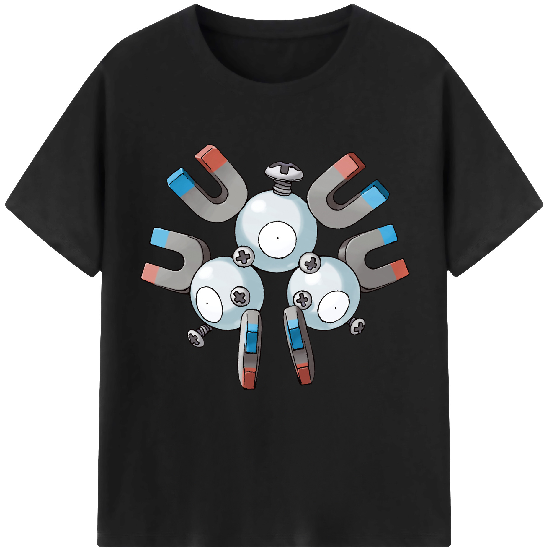 （画像用） ポケットモンスター Pokémon 綿100％半袖Tシャツ（フロントプリント）