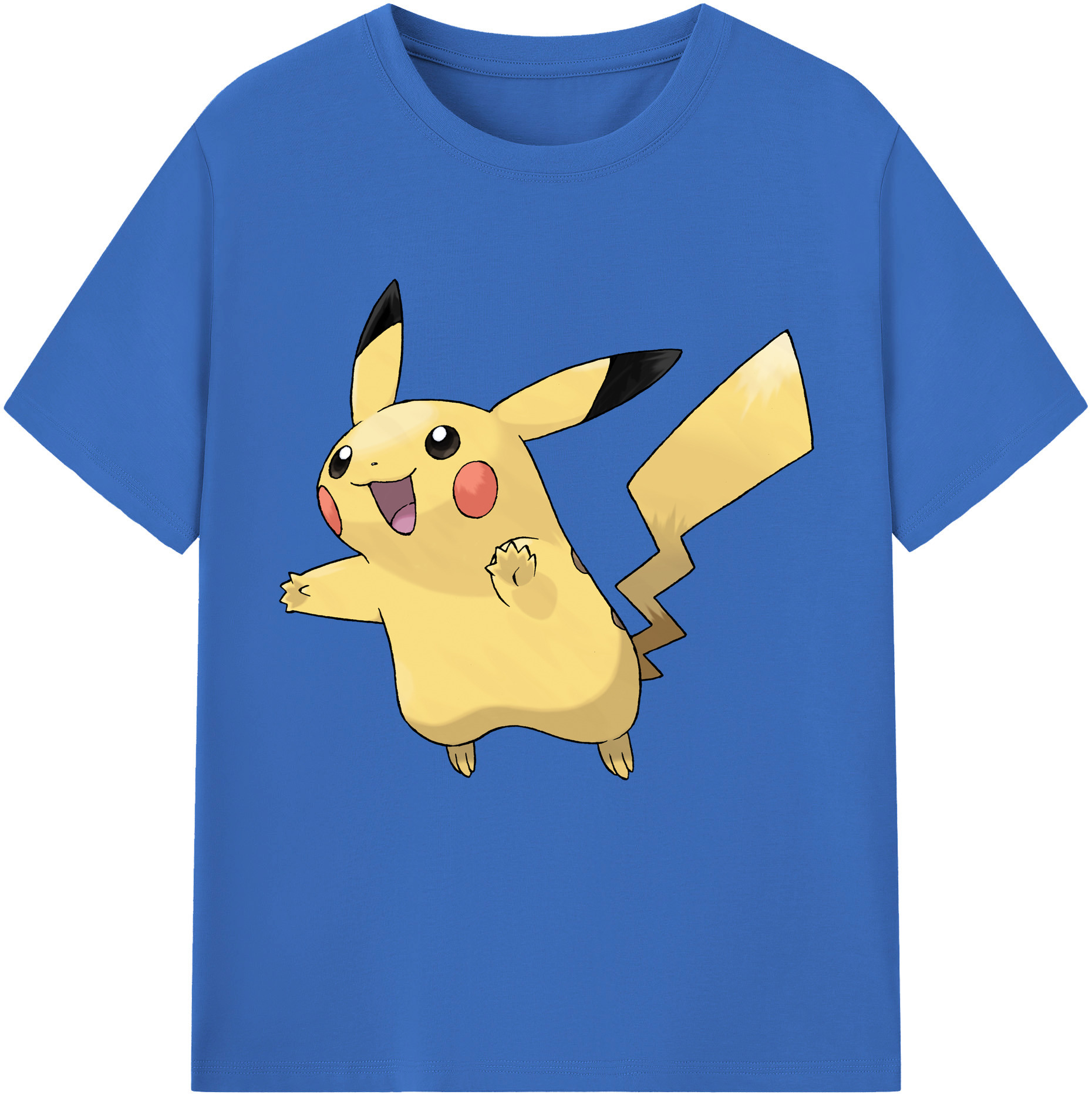 （画像用） ポケットモンスター Pokémon 綿100％半袖Tシャツ（フロントプリント）