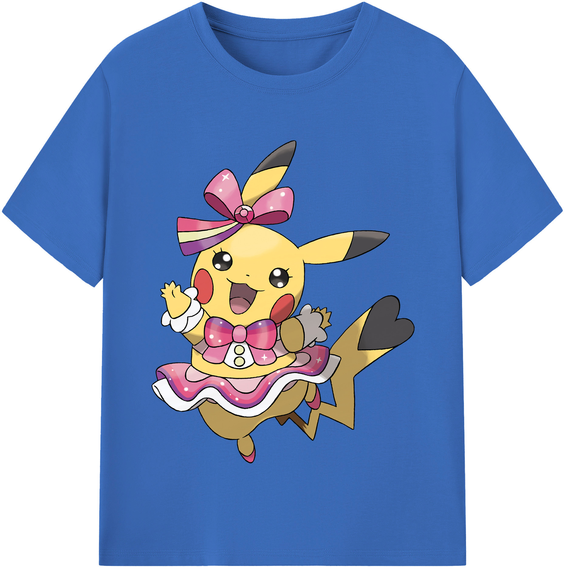 （画像用） ポケットモンスター Pokémon 綿100％半袖Tシャツ（フロントプリント）