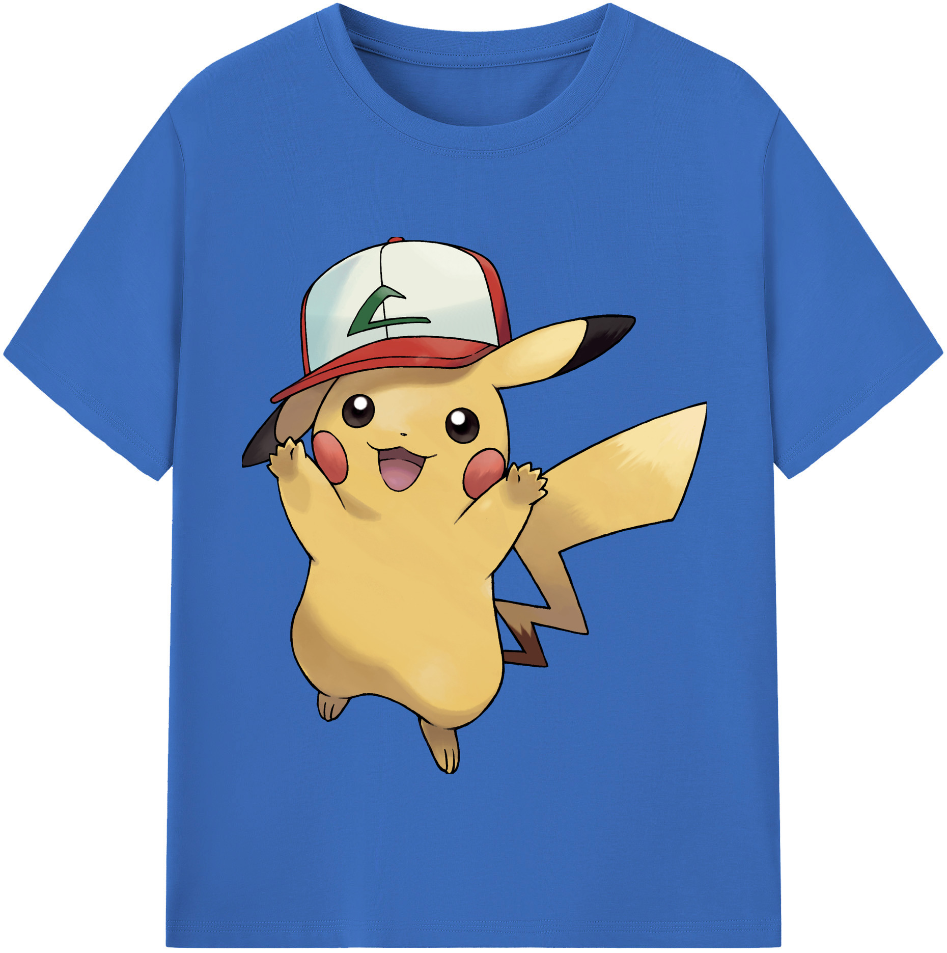 （画像用） ポケットモンスター Pokémon 綿100％半袖Tシャツ（フロントプリント）