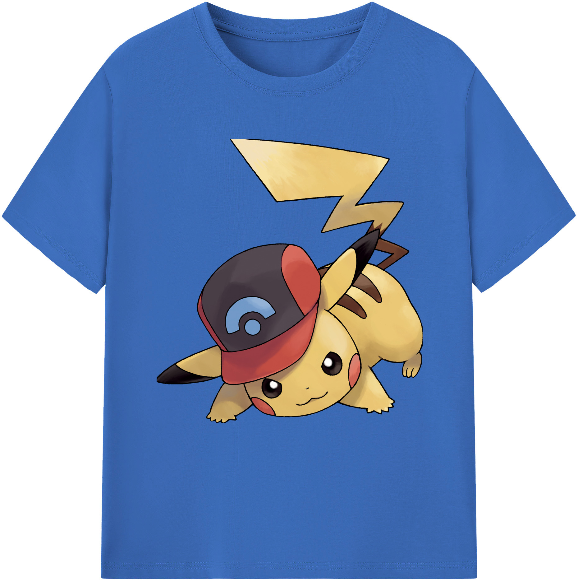 （画像用） ポケットモンスター Pokémon 綿100％半袖Tシャツ（フロントプリント）