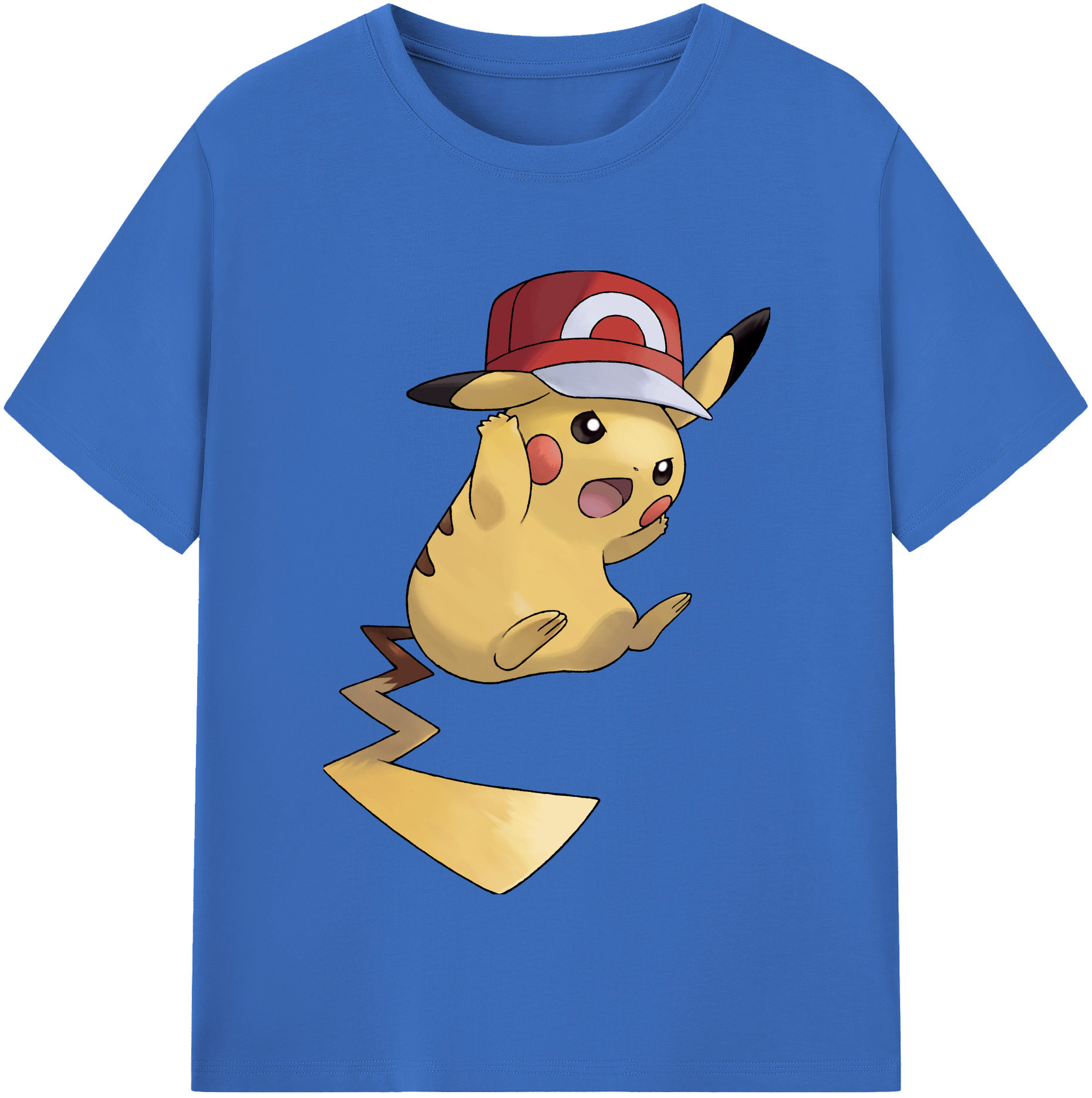 （画像用） ポケットモンスター Pokémon 綿100％半袖Tシャツ（フロントプリント）