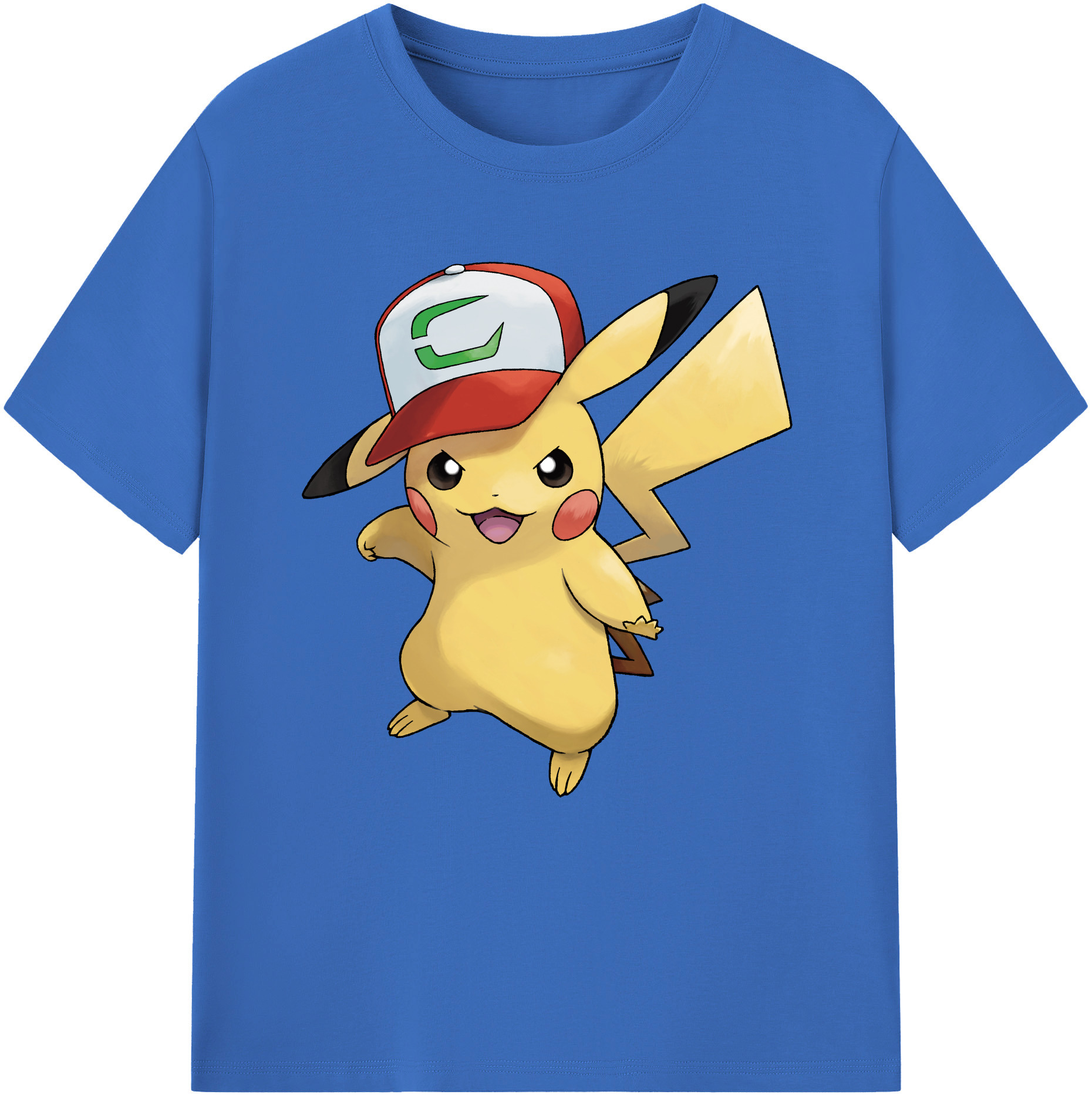 （画像用） ポケットモンスター Pokémon 綿100％半袖Tシャツ（フロントプリント）