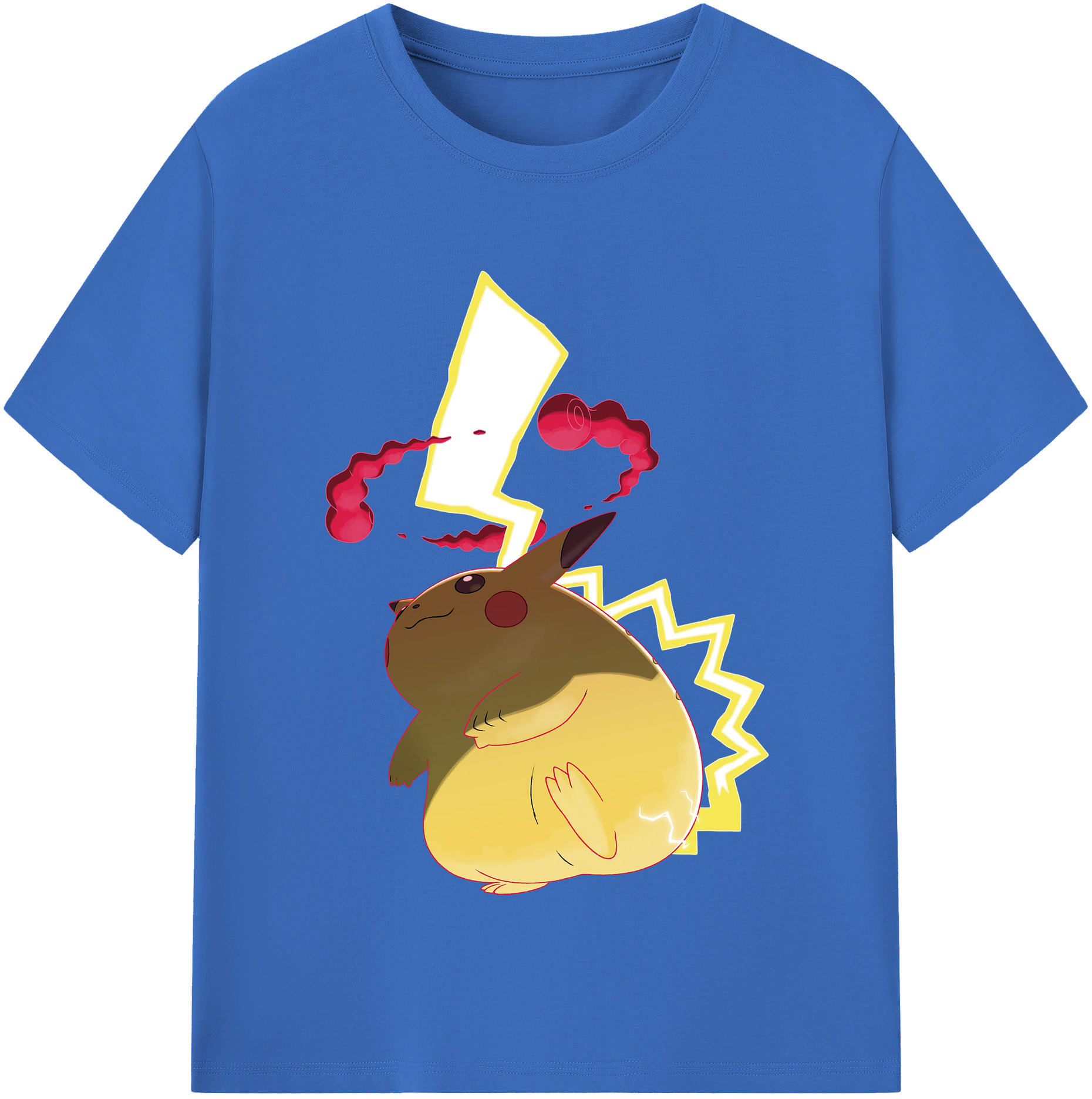 （画像用） ポケットモンスター Pokémon 綿100％半袖Tシャツ（フロントプリント）