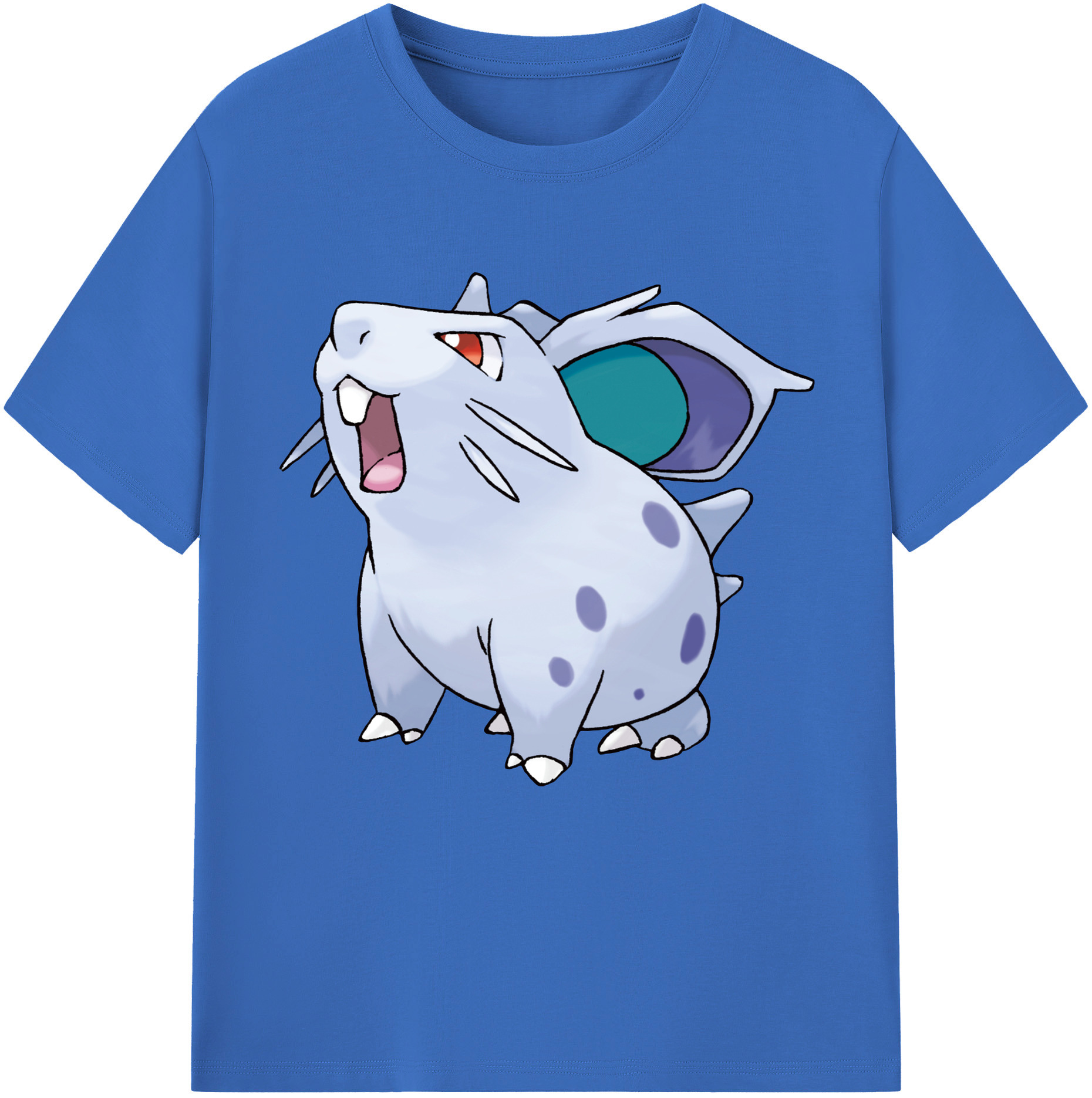 （画像用） ポケットモンスター Pokémon 綿100％半袖Tシャツ（フロントプリント）