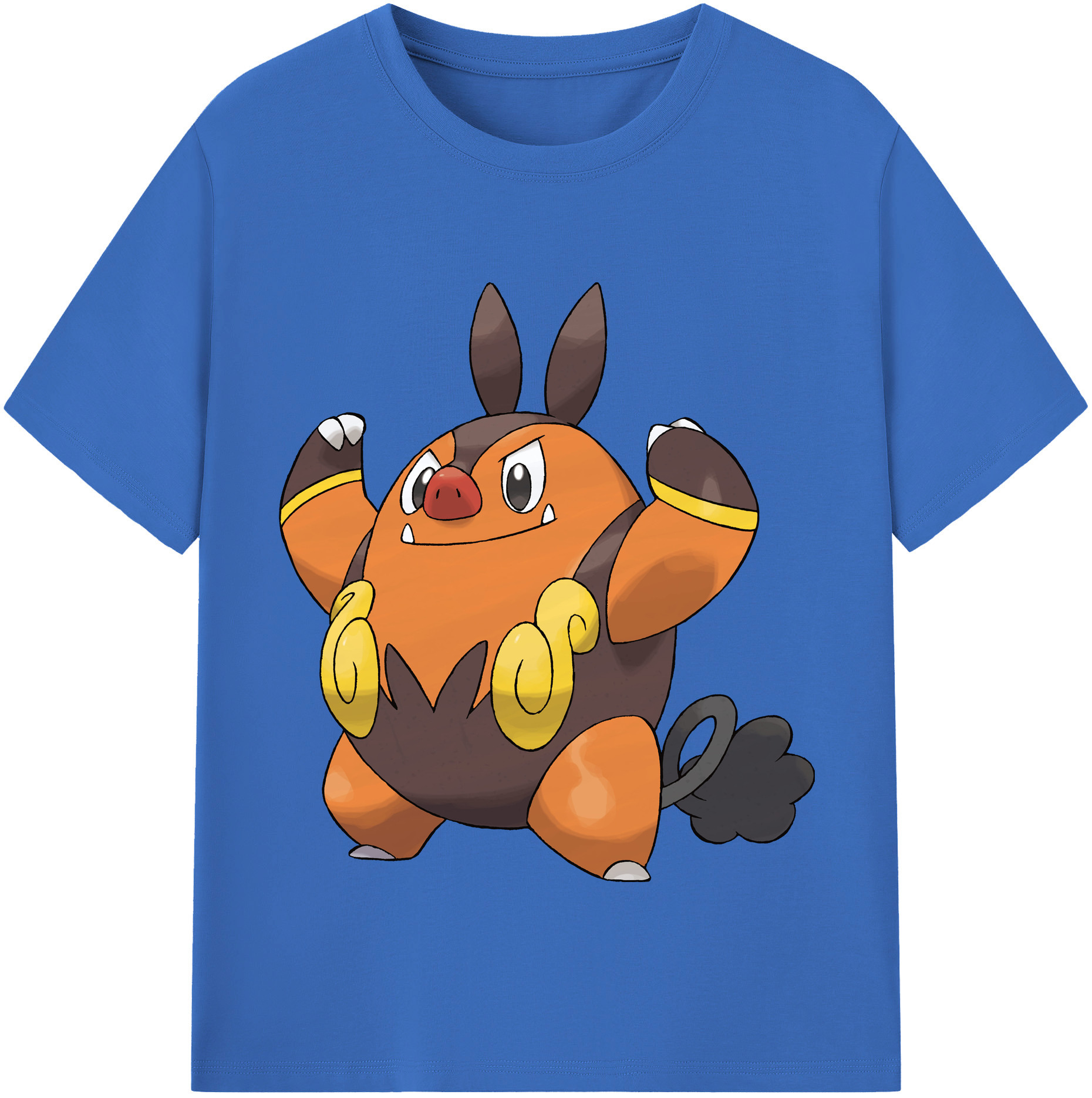 （画像用） ポケットモンスター Pokémon 綿100％半袖Tシャツ（フロントプリント）