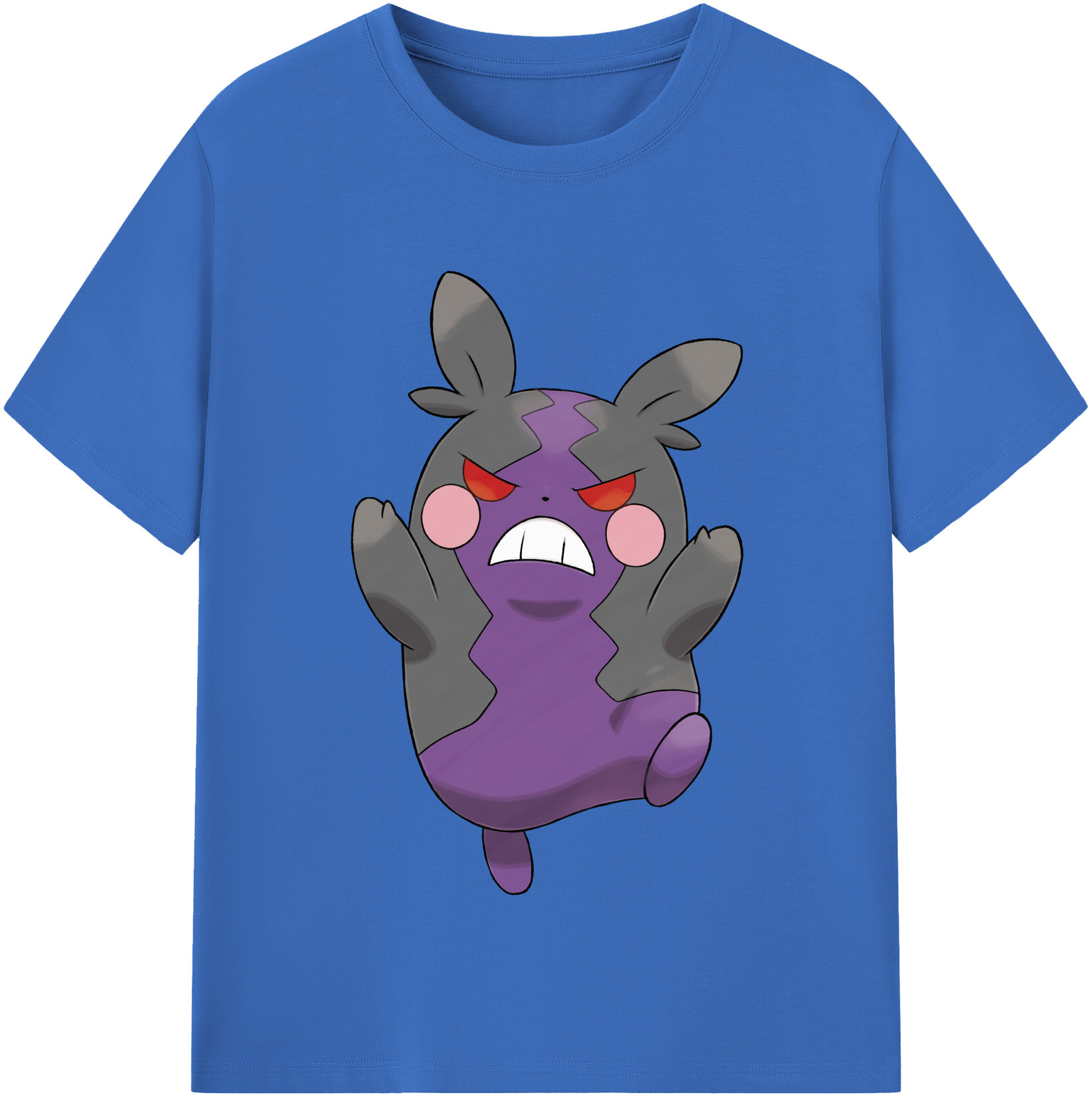 （画像用） ポケットモンスター Pokémon 綿100％半袖Tシャツ（フロントプリント）