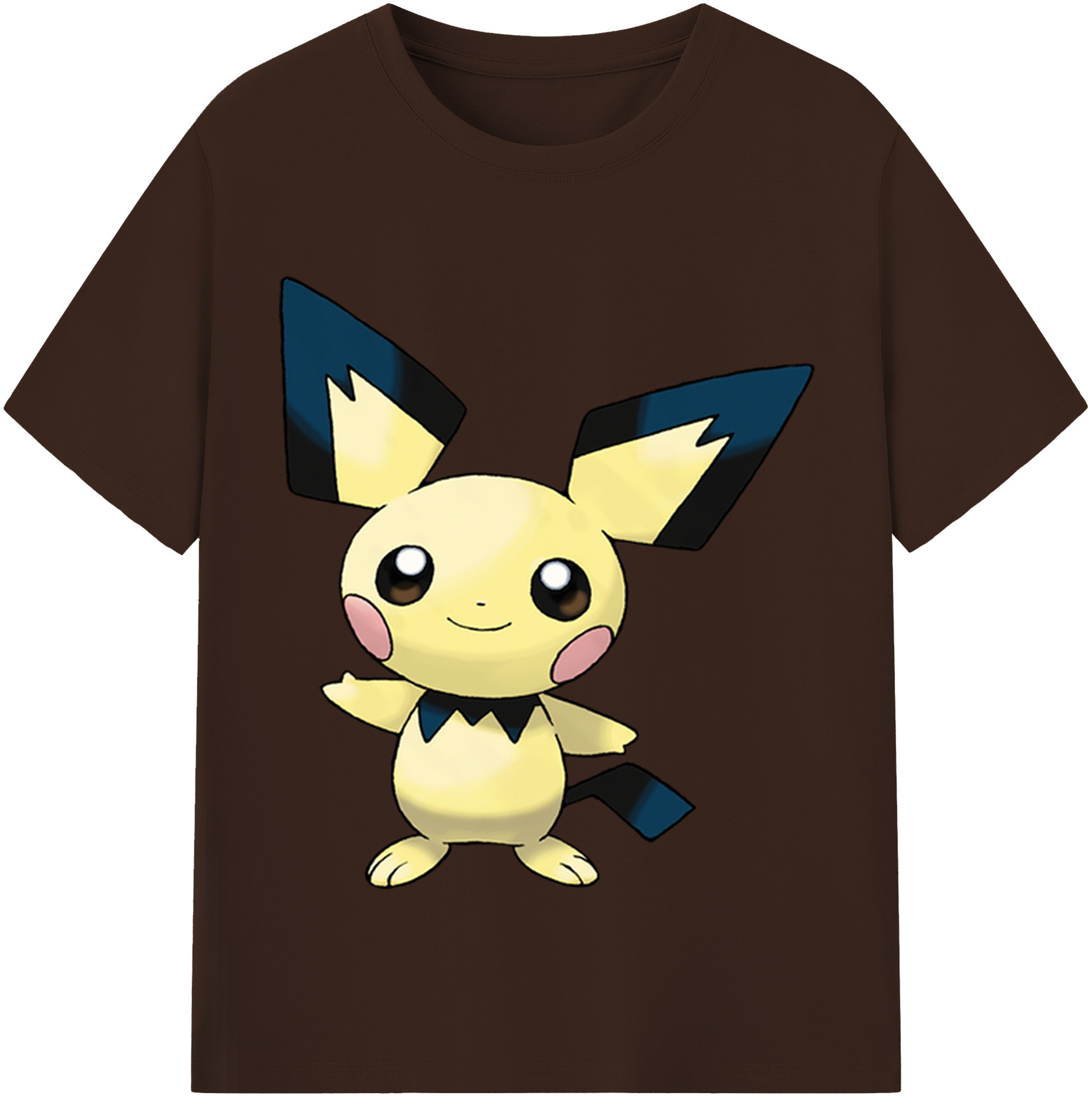 （画像用） ポケットモンスター Pokémon 綿100％半袖Tシャツ（フロントプリント）