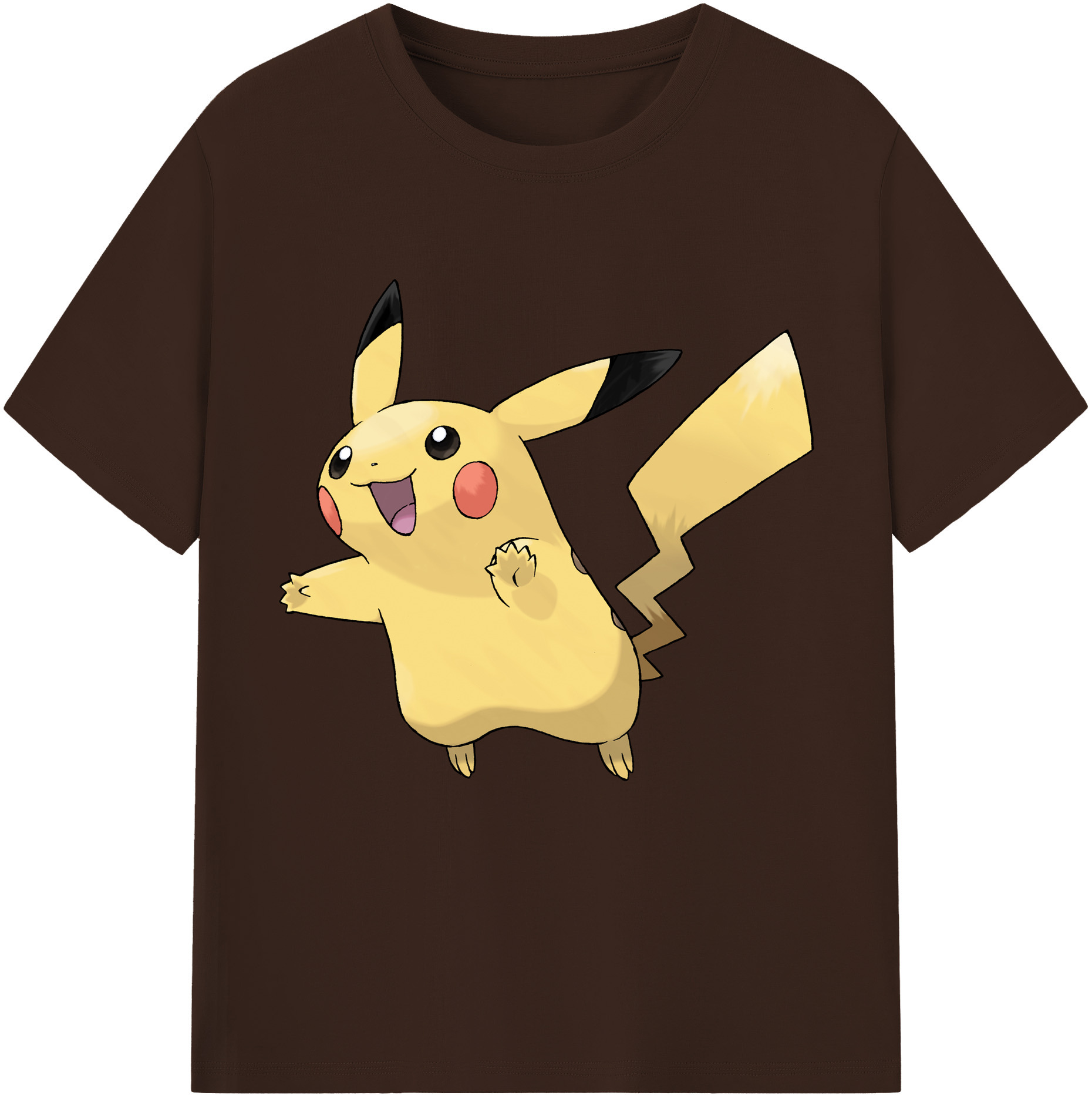 （画像用） ポケットモンスター Pokémon 綿100％半袖Tシャツ（フロントプリント）