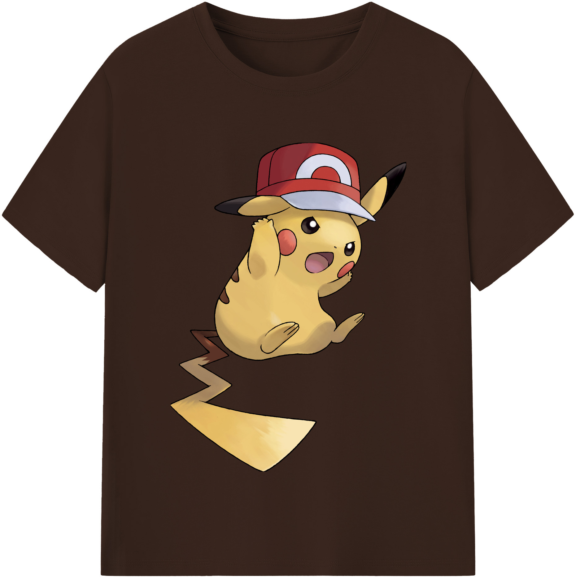 （画像用） ポケットモンスター Pokémon 綿100％半袖Tシャツ（フロントプリント）