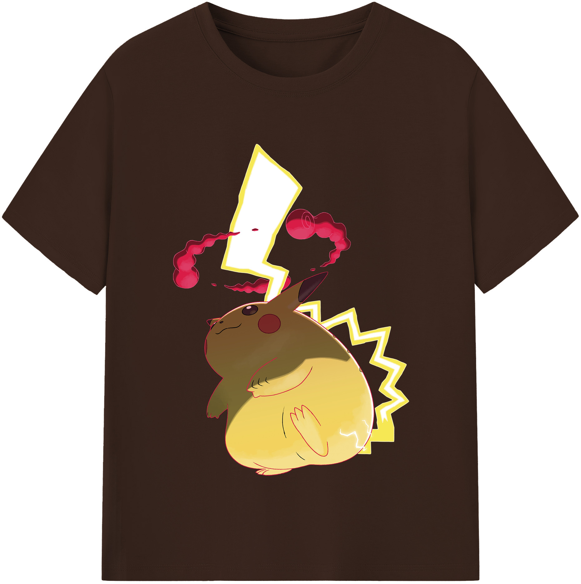 （画像用） ポケットモンスター Pokémon 綿100％半袖Tシャツ（フロントプリント）