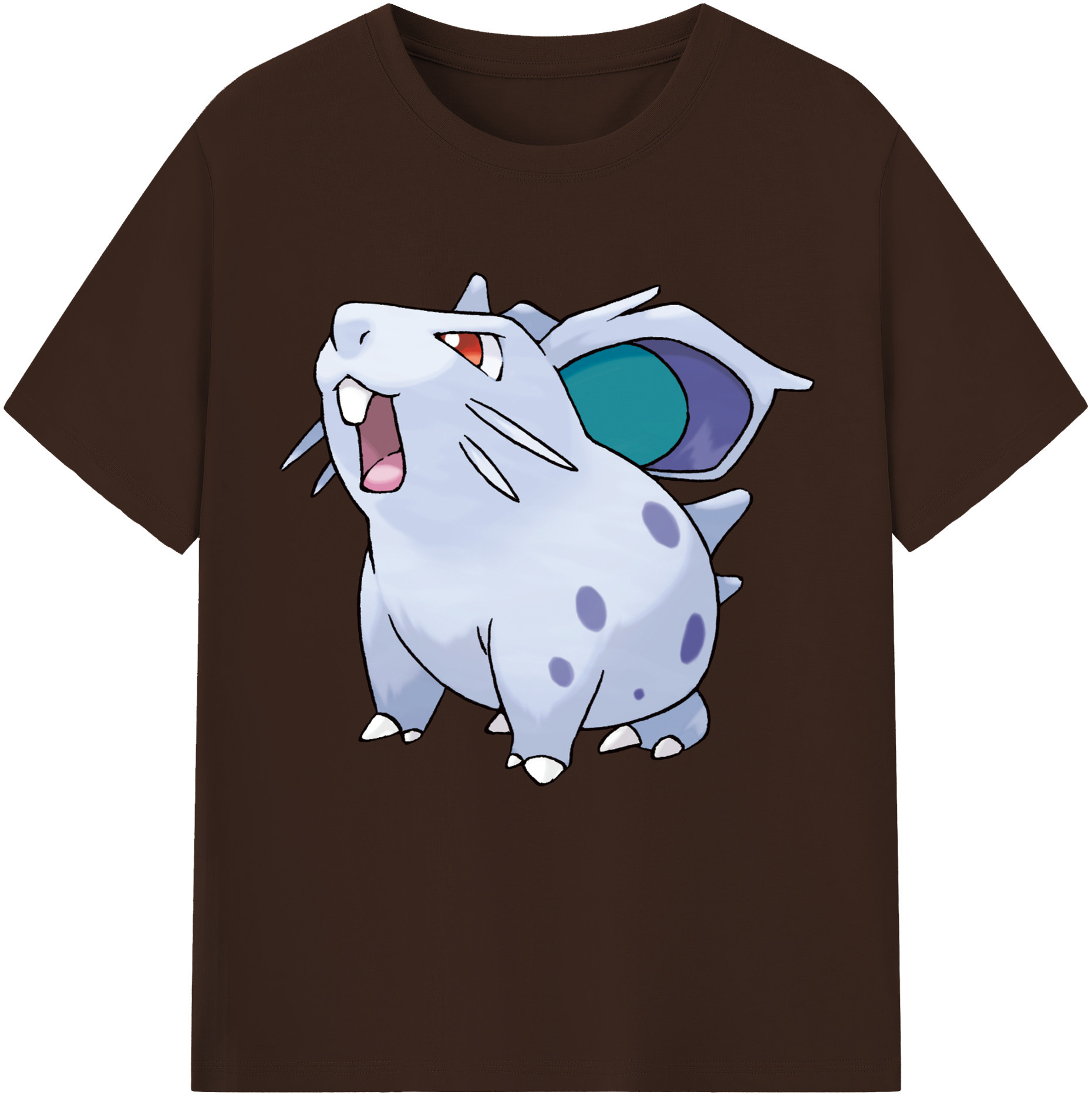 （画像用） ポケットモンスター Pokémon 綿100％半袖Tシャツ（フロントプリント）