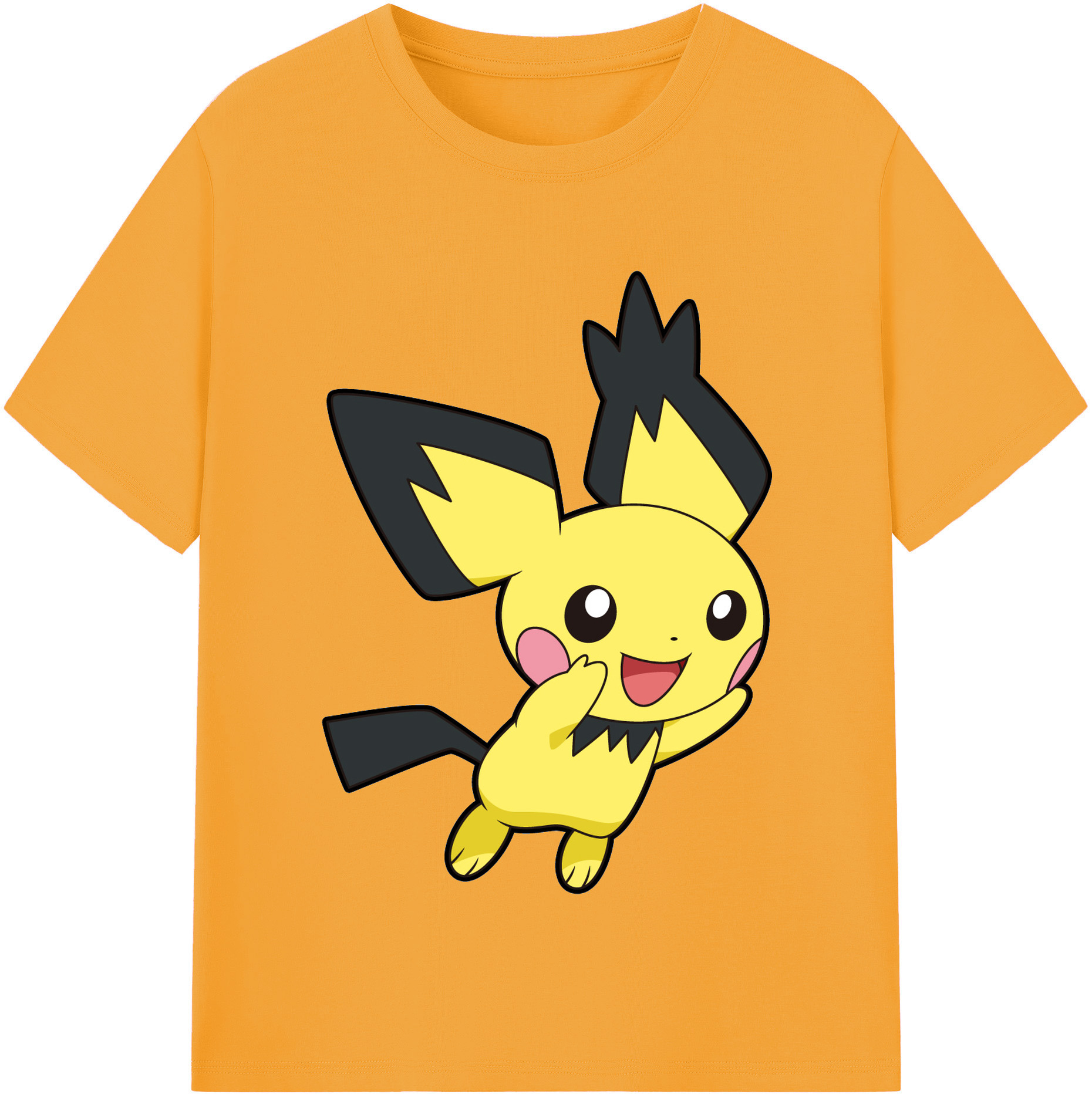 ポケットモンスター Pokémon 綿100％半袖Tシャツ（フロントプリント）