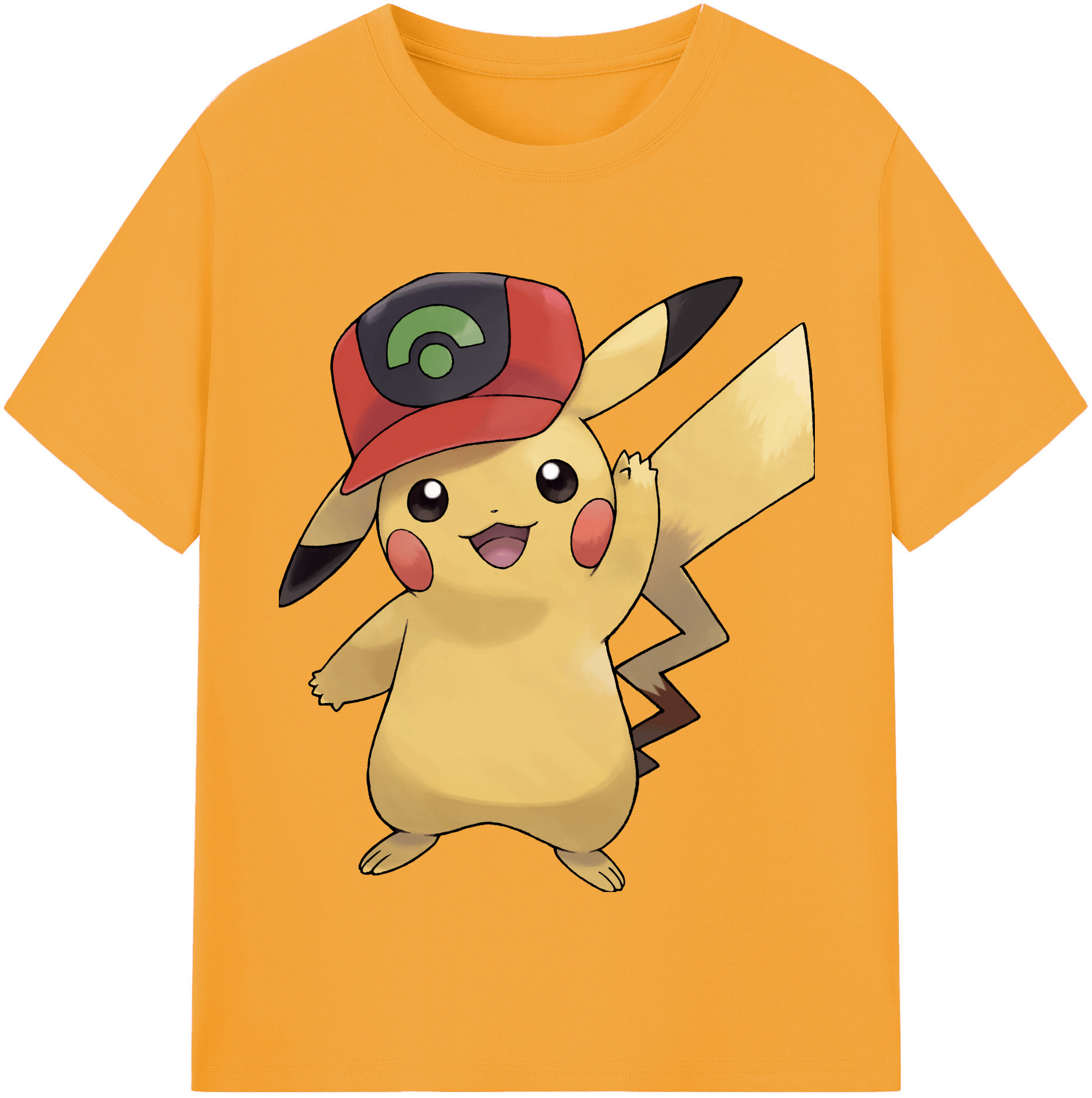 （画像用） ポケットモンスター Pokémon 綿100％半袖Tシャツ（フロントプリント）